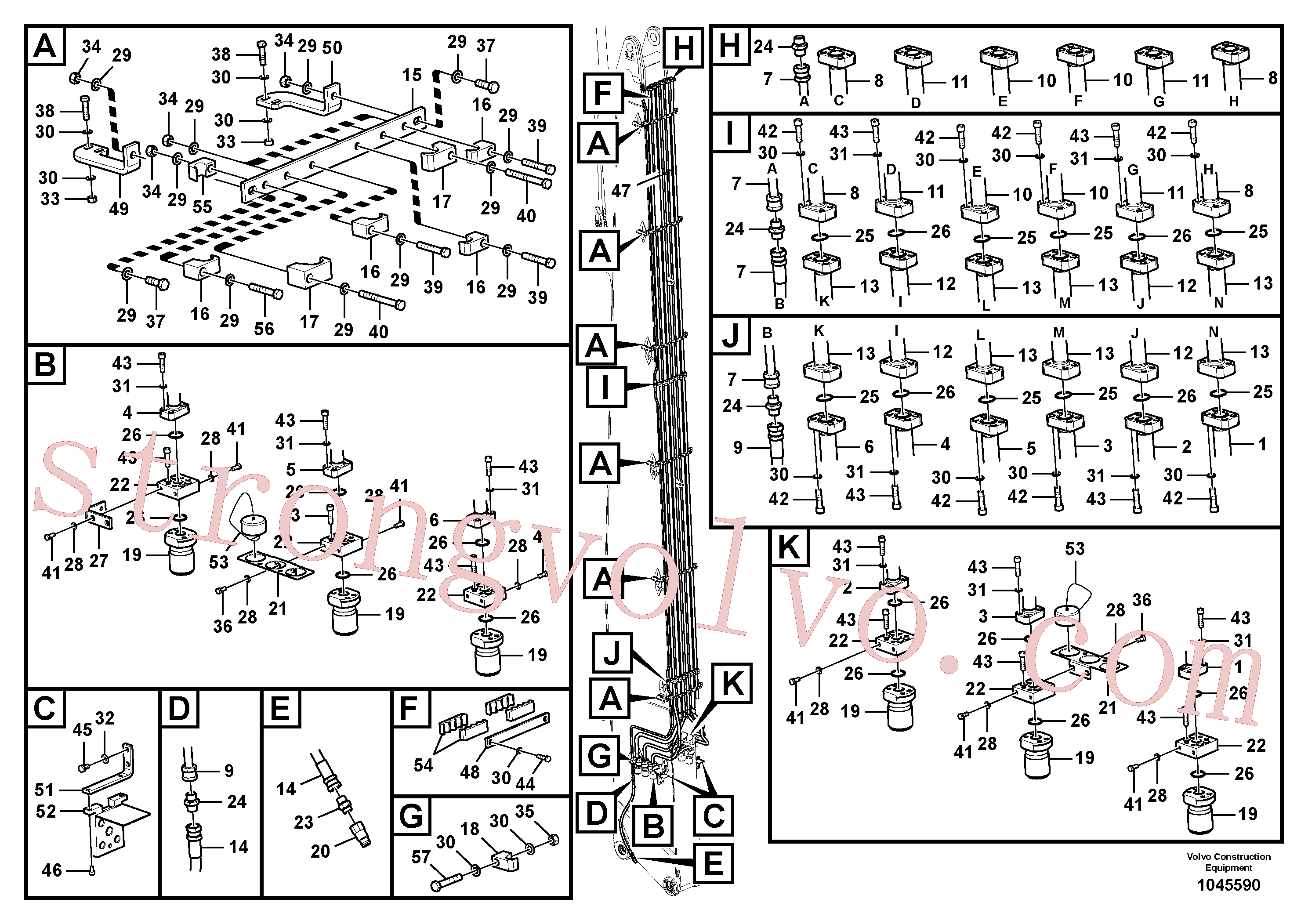VOE14357340 Volvo(1045590 Montagem)