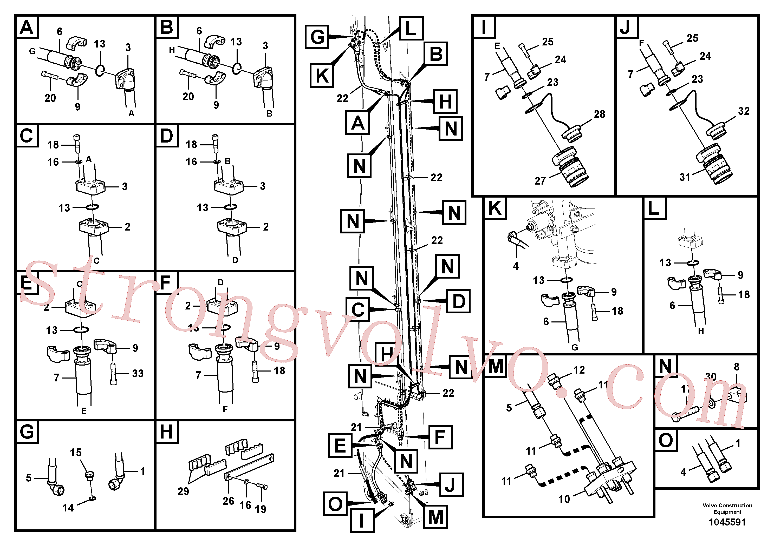 VOE14593756 Volvo(1045591 Montagem)