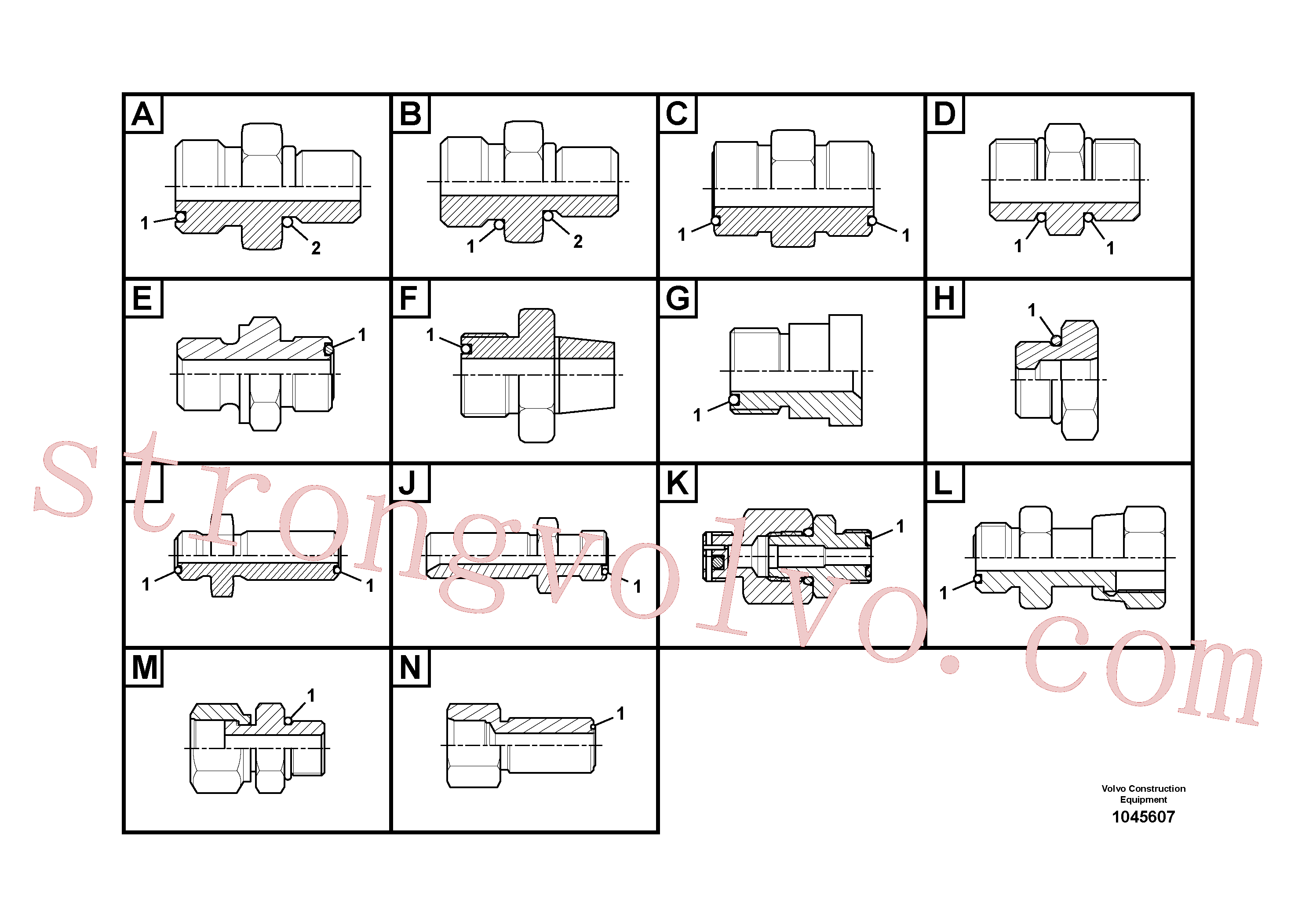 VOE936614 Volvo(1045607 Montagem)