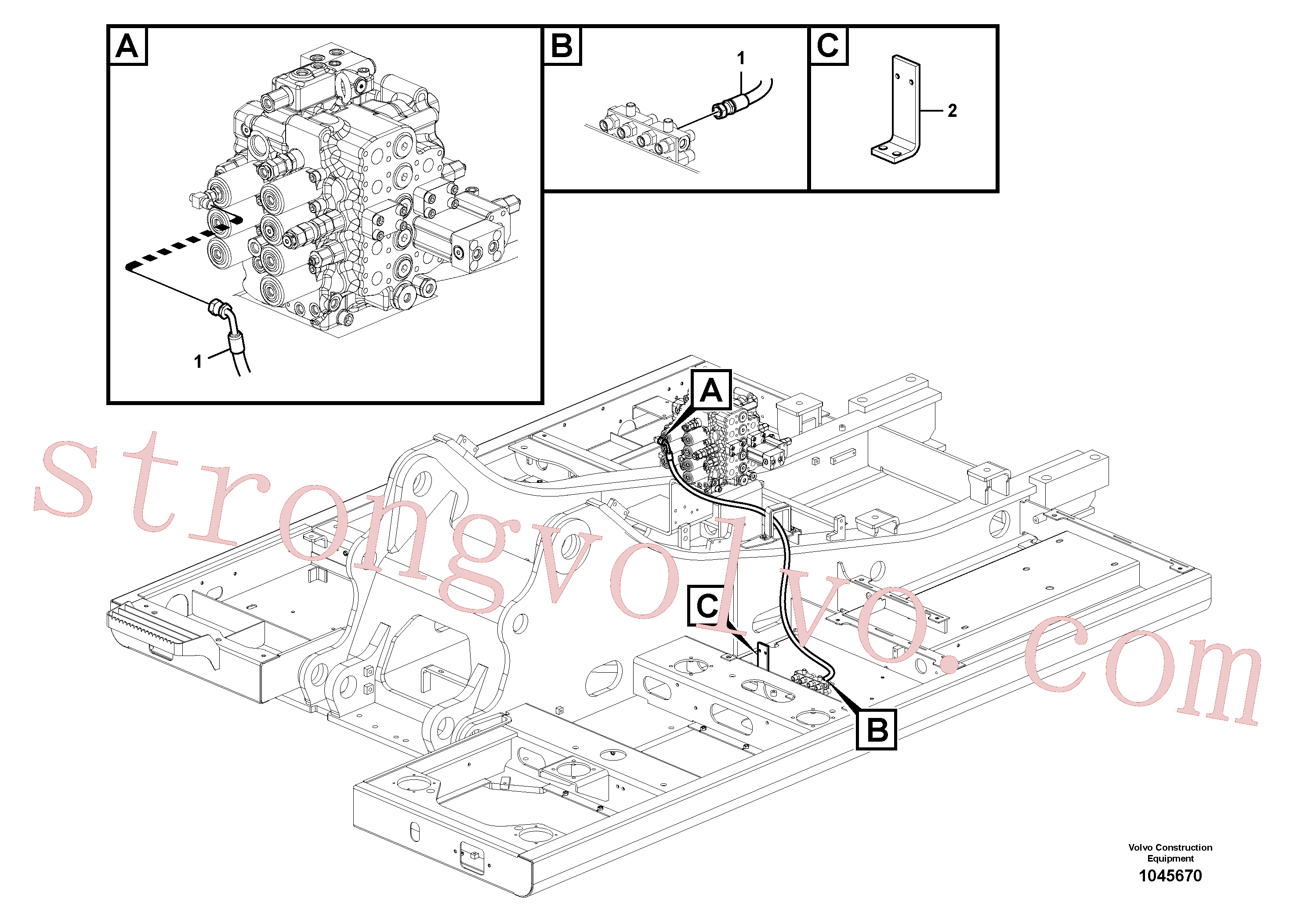 SA9453-03231 Rockmaster/1SC Inscreva-se para Volvo Acessórios para escavadeira