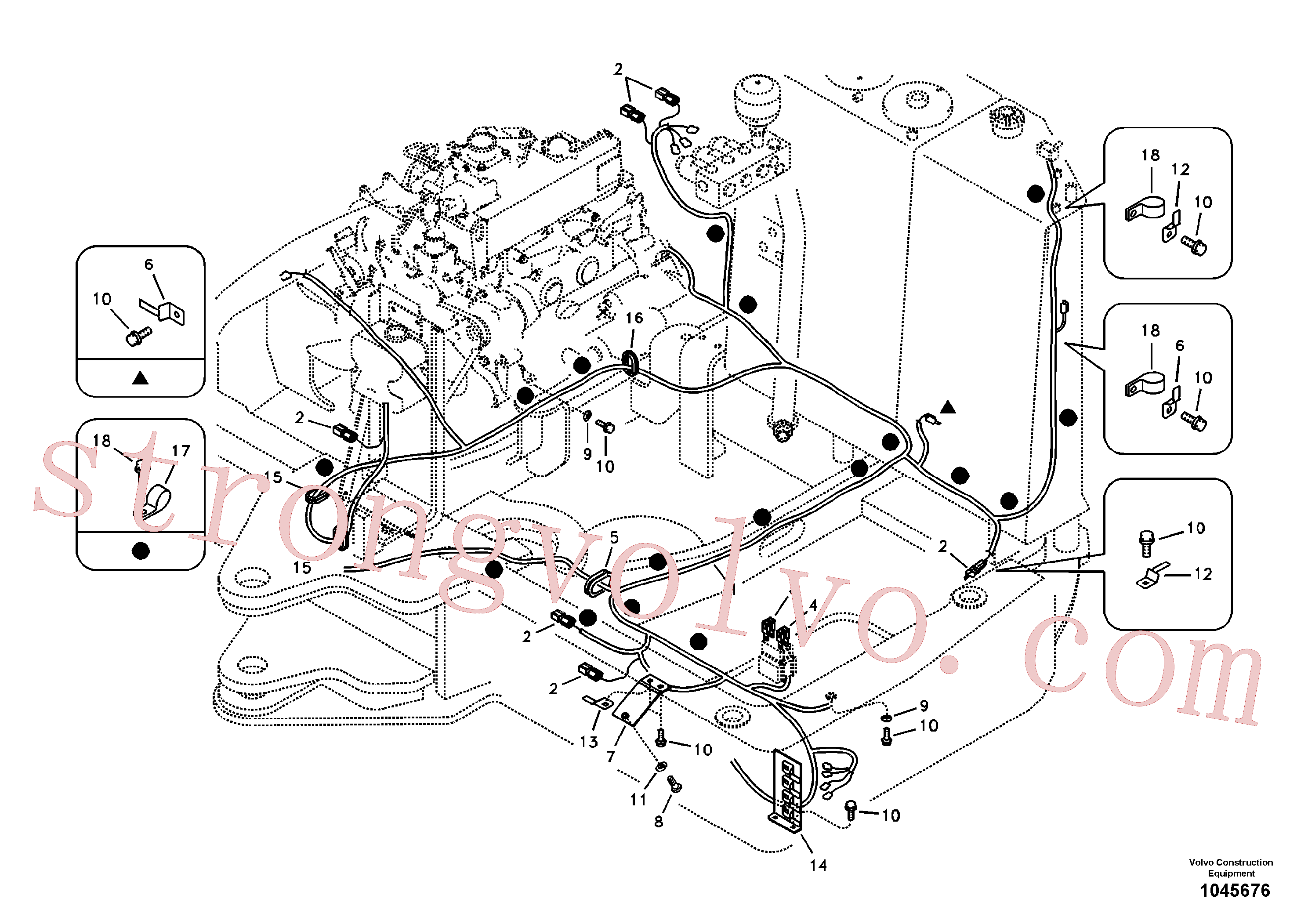 VOE14520756 Passa muro Volvo escavadeira