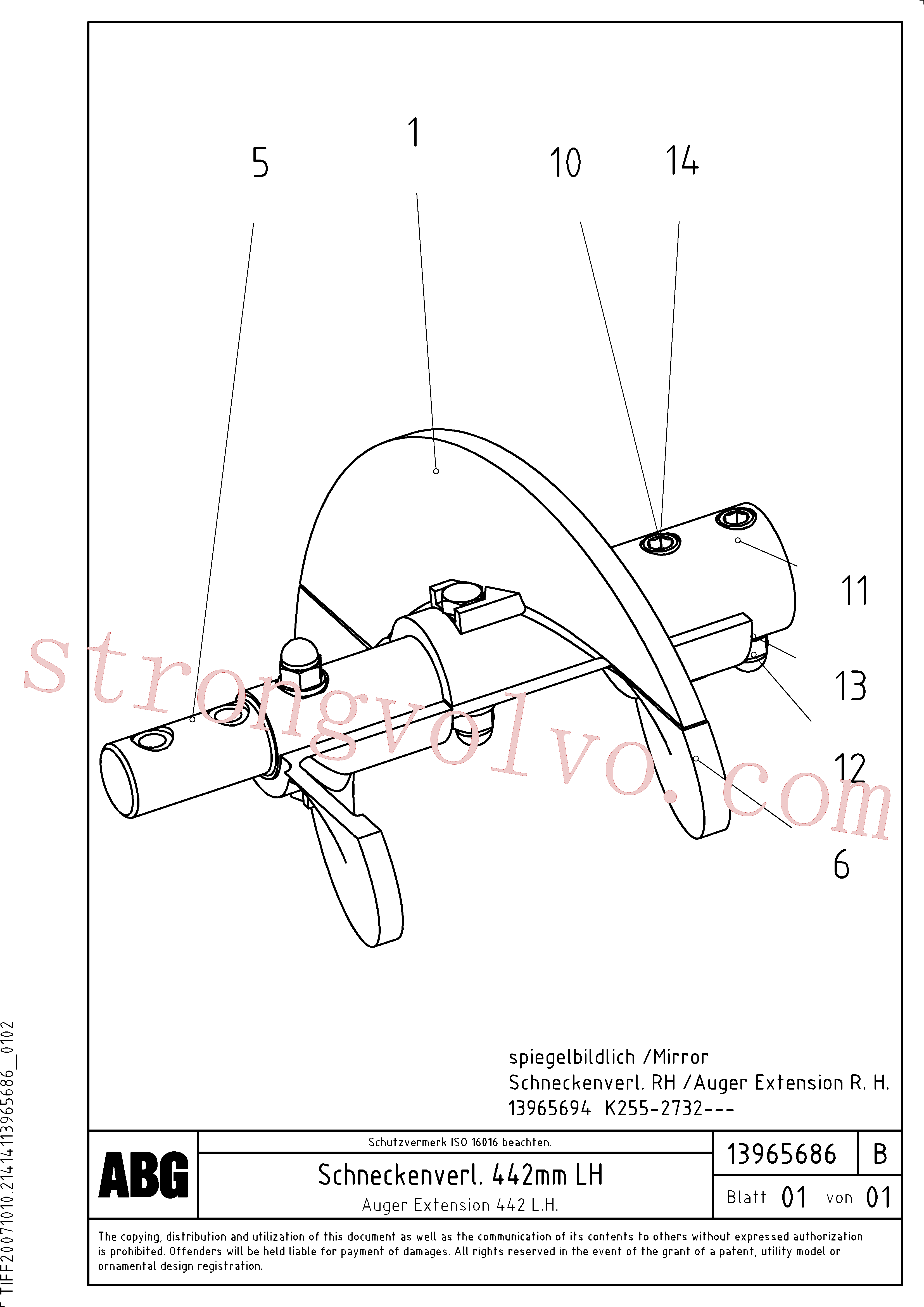 RM80803646 Volvo(1046166 Montagem)