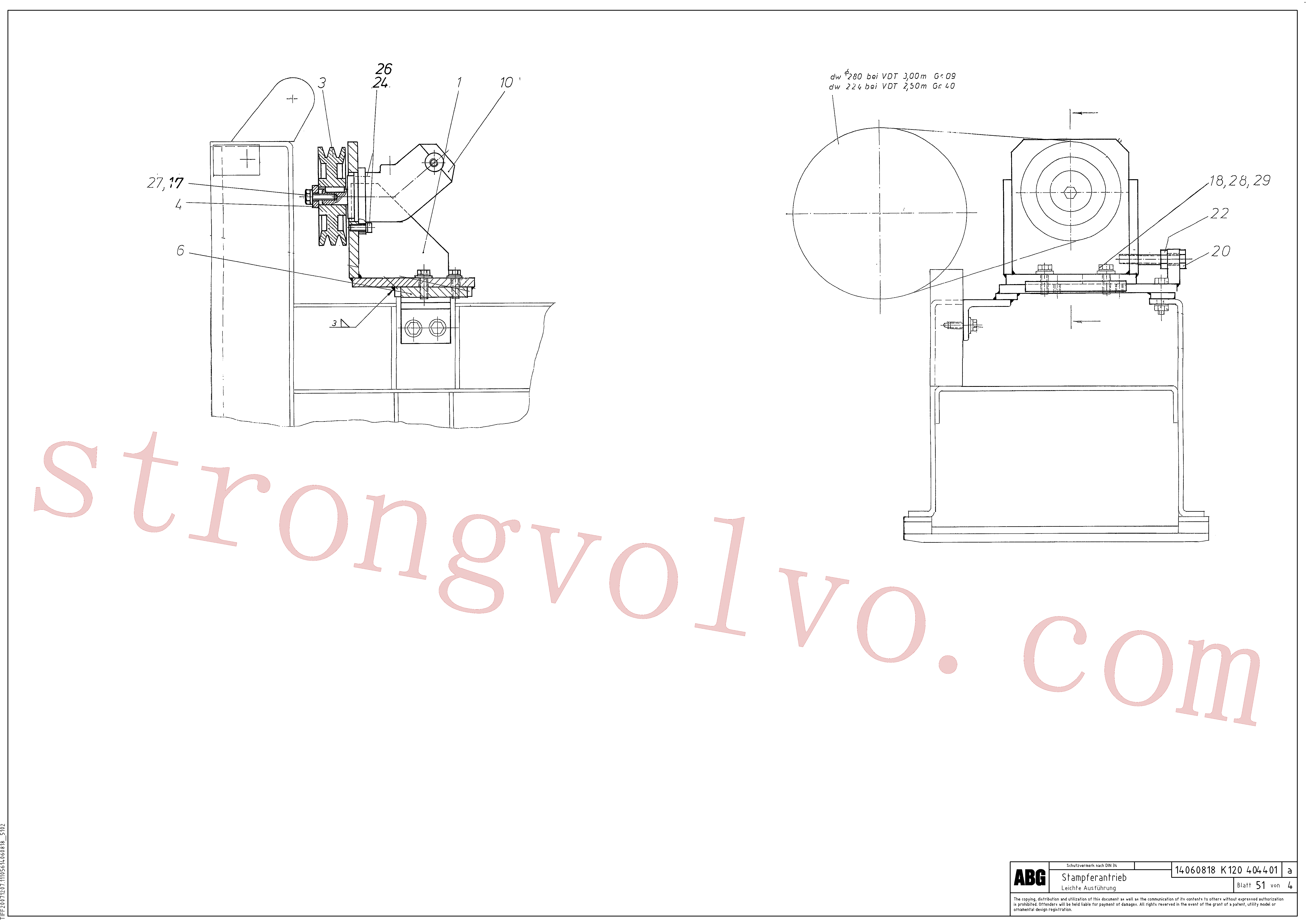 Volvo Montagem VOE14344491 Motor hidráulico Acessórios