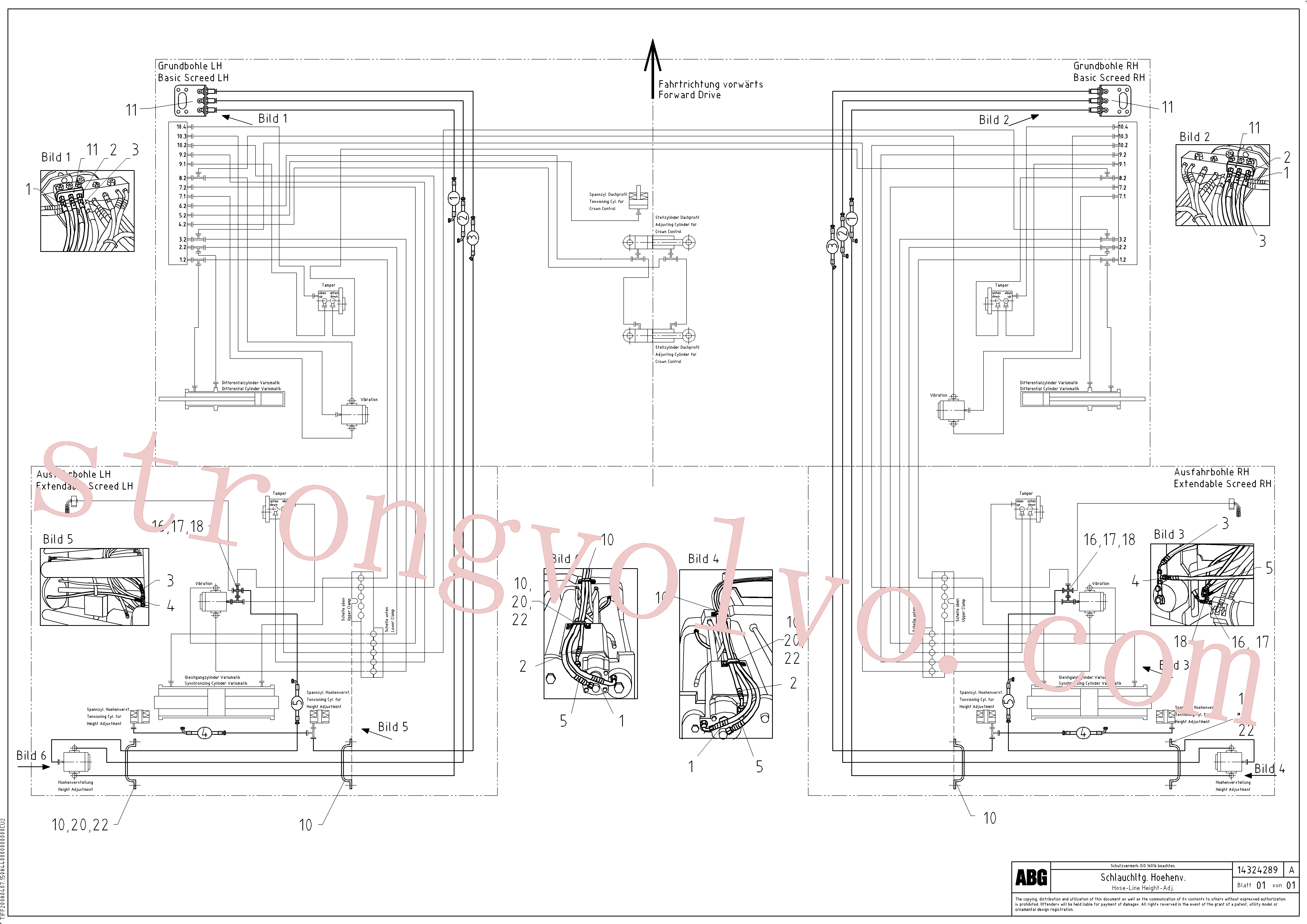 Volvo Acessórios para escavadeira RM14324750 Barra angular Acessórios