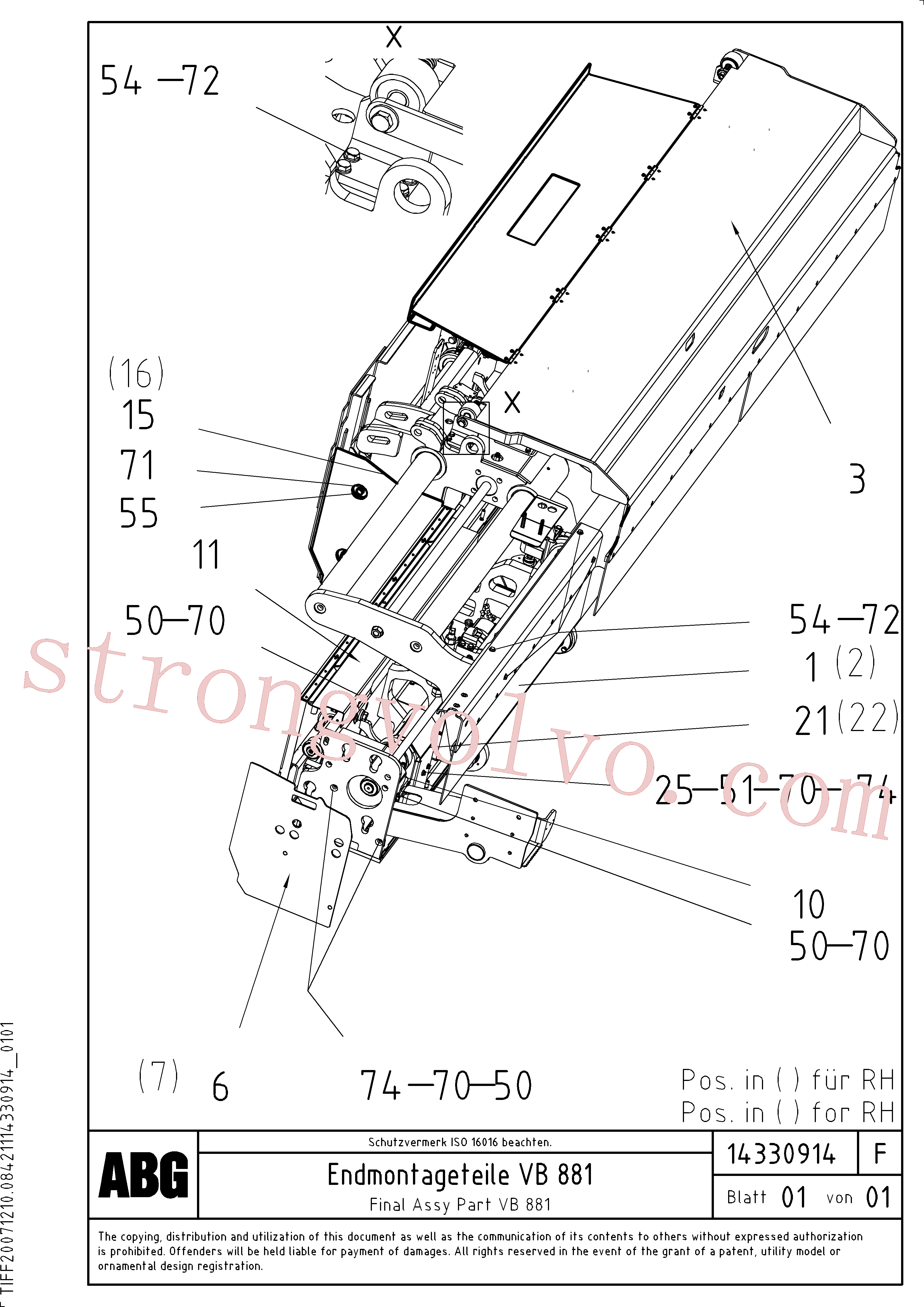 RM96720701 Volvo(1046361 Montagem)