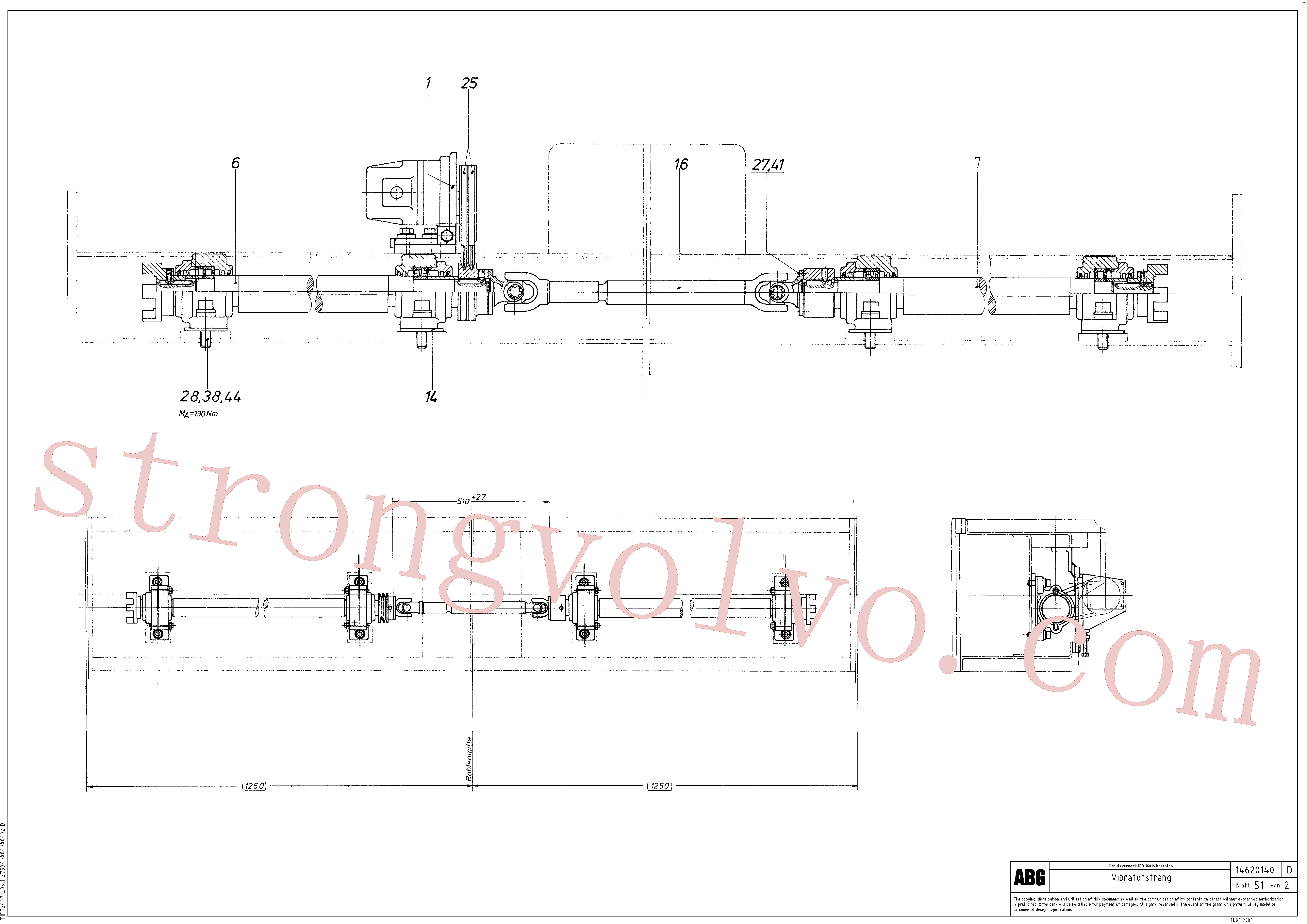 Volvo Montagem RM58831314 Isolante Acessórios