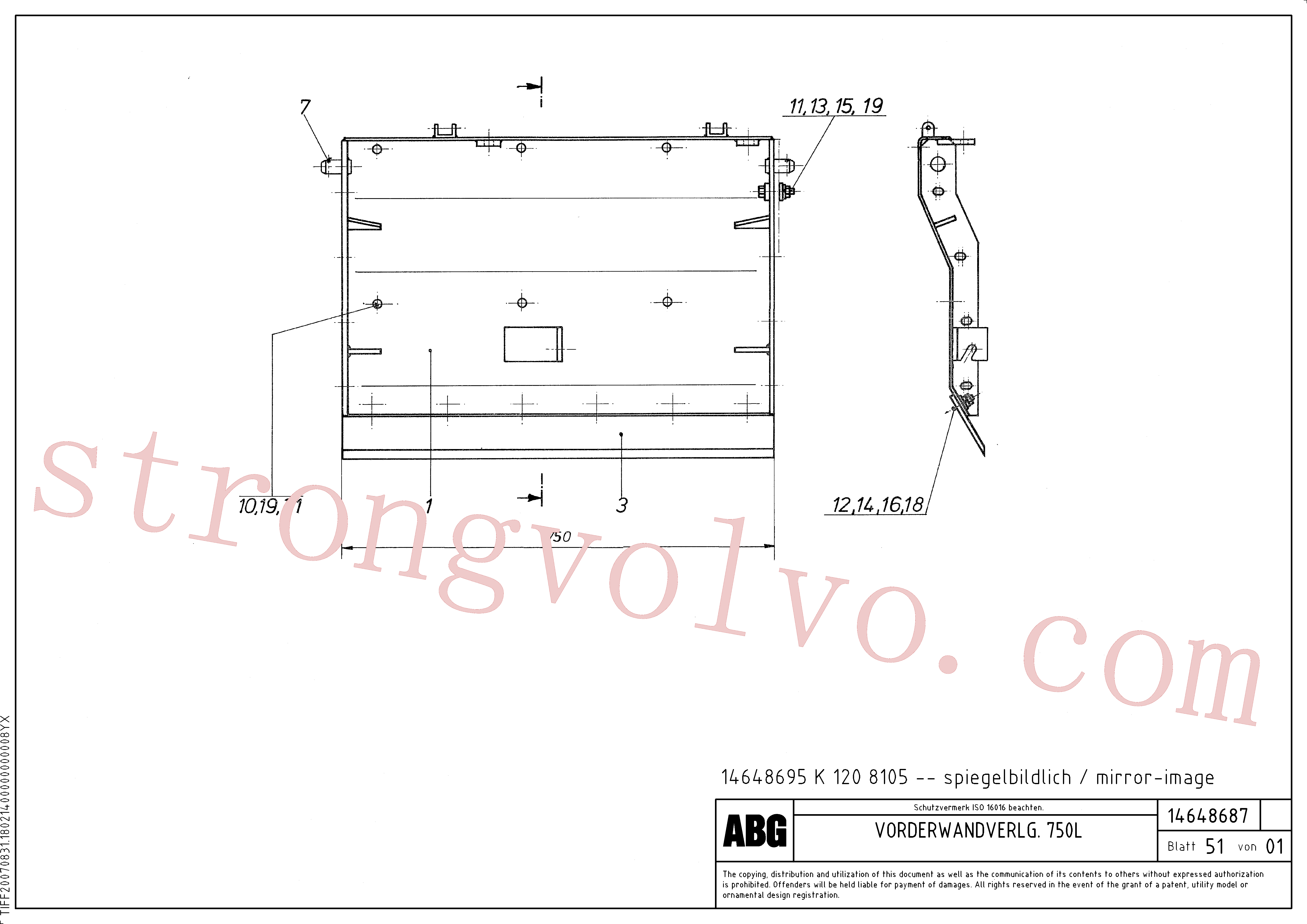 RM96718655 Volvo(1046443 Montagem)