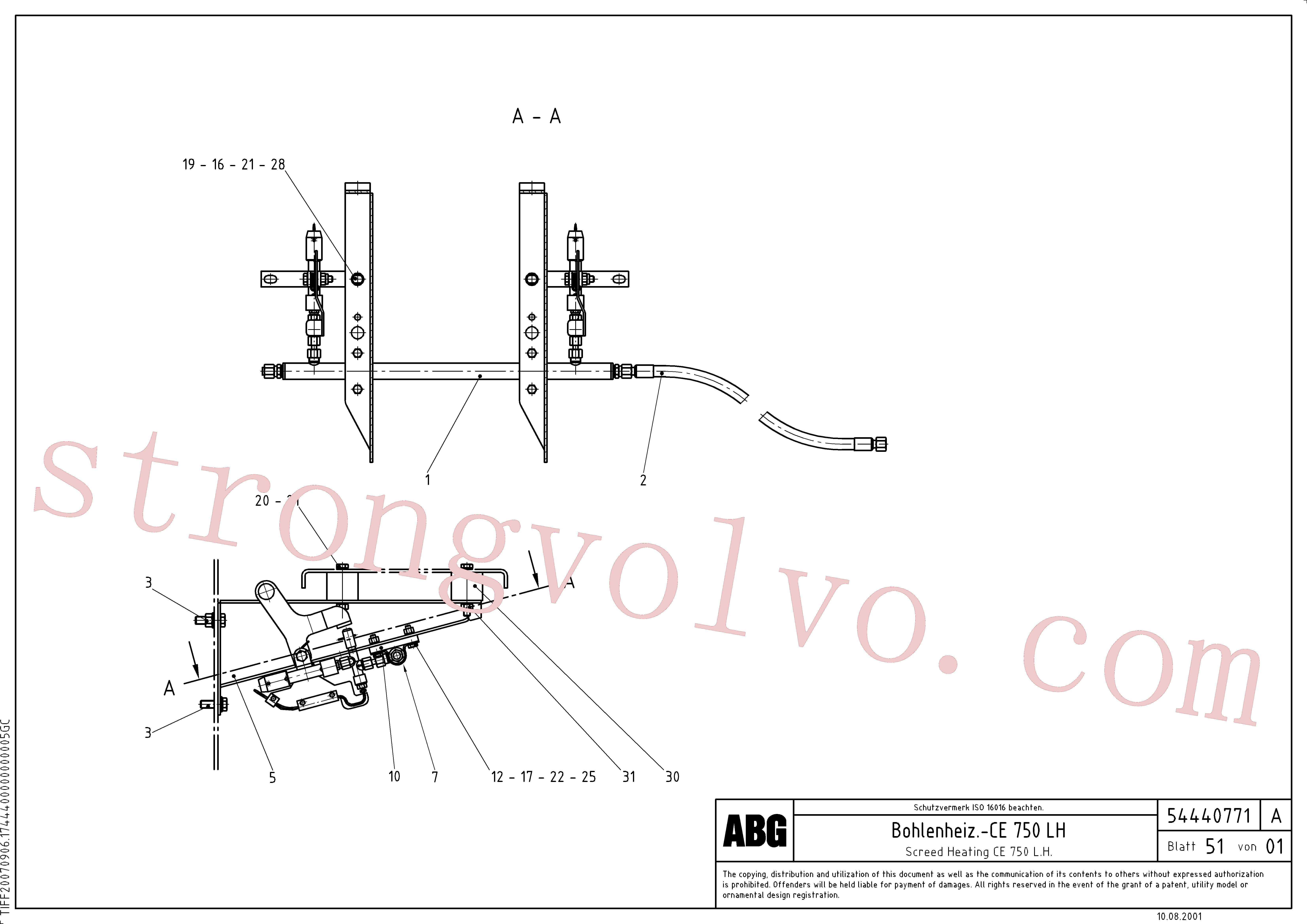 Atacado RM58831660 Batente de borracha Volvo escavadeira