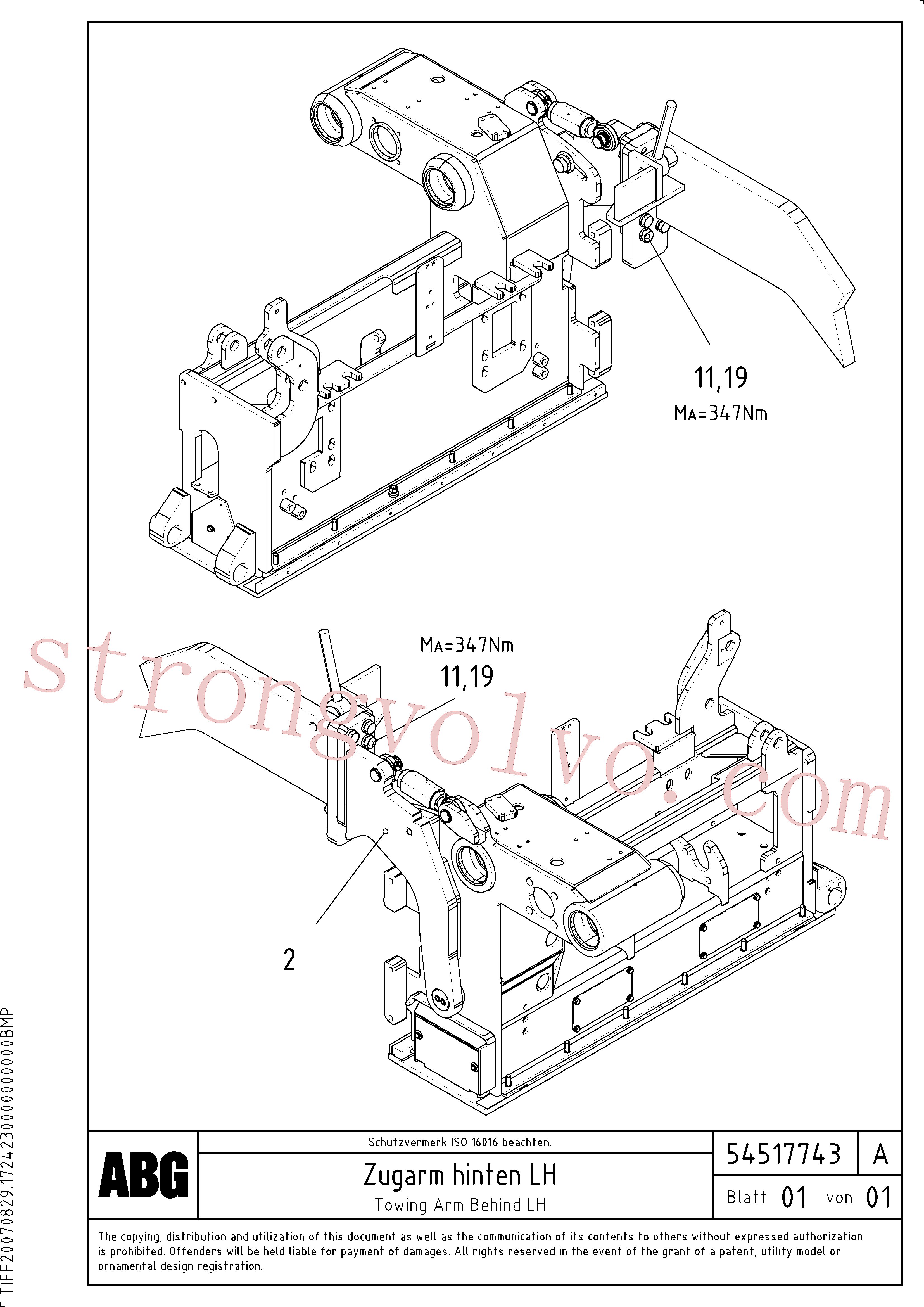 VOE984984 Volvo(1046671 Montagem)