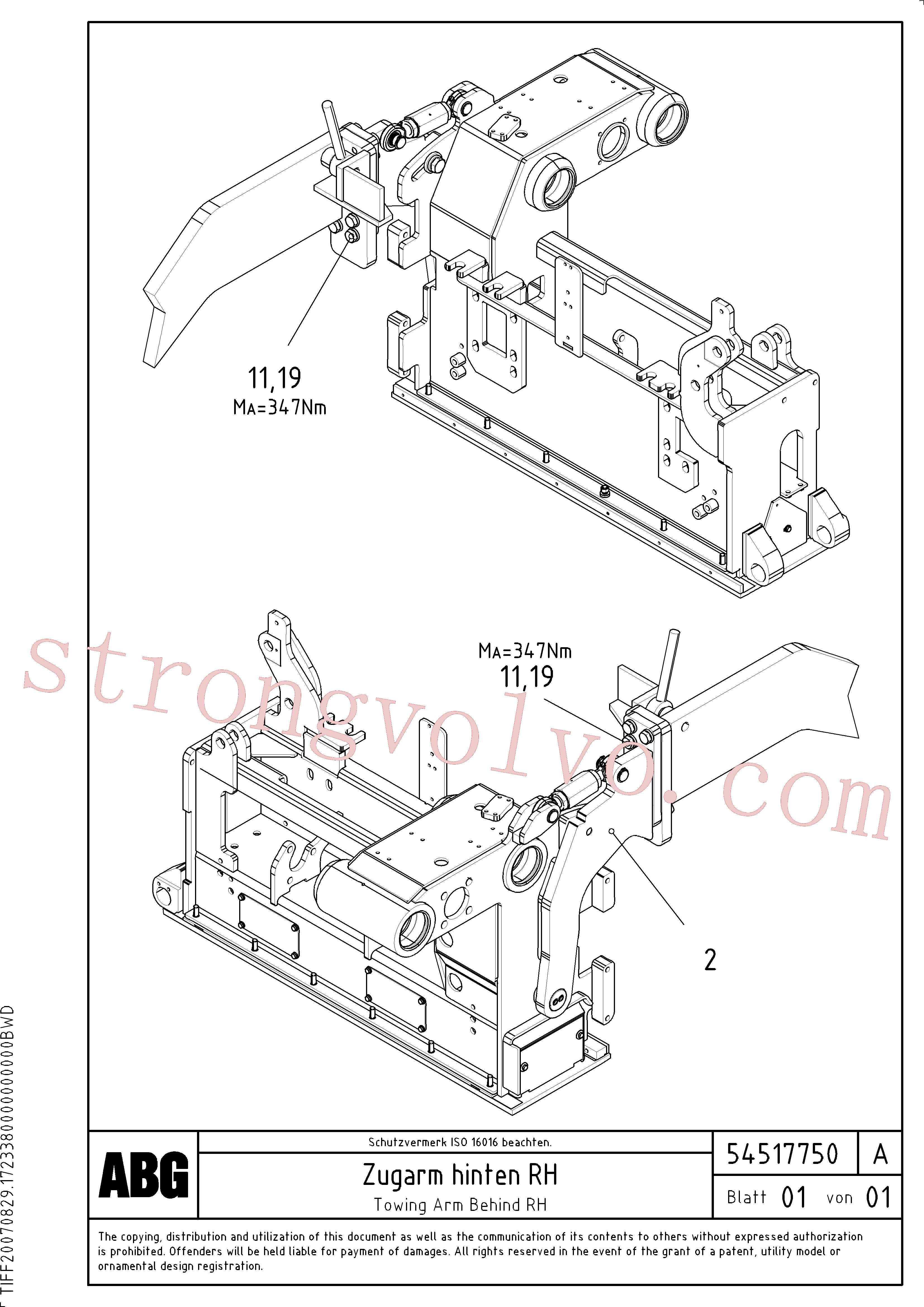 RM56292972 Volvo(1046672 Montagem)