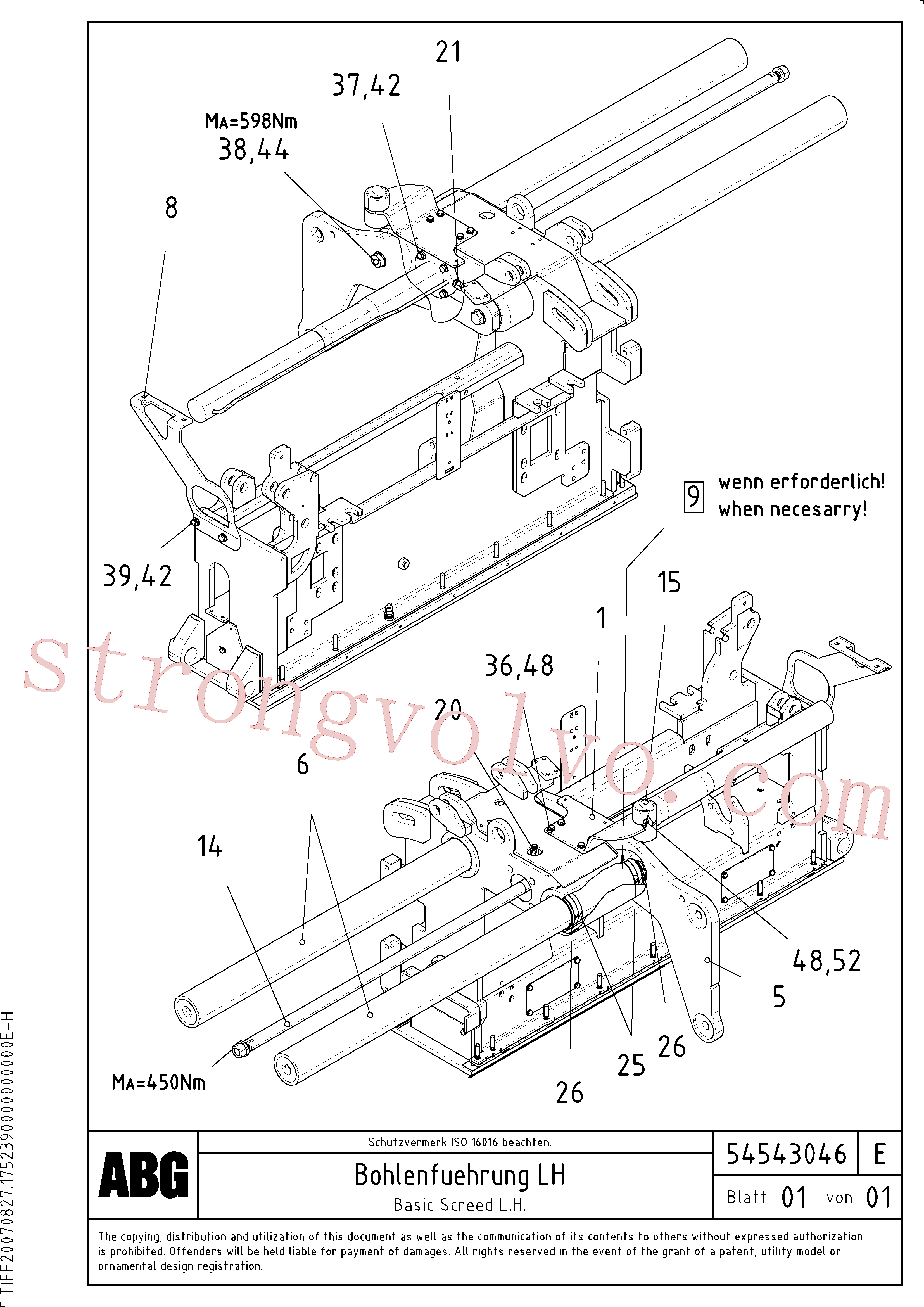 RM96718838 Volvo(1046700 Montagem)