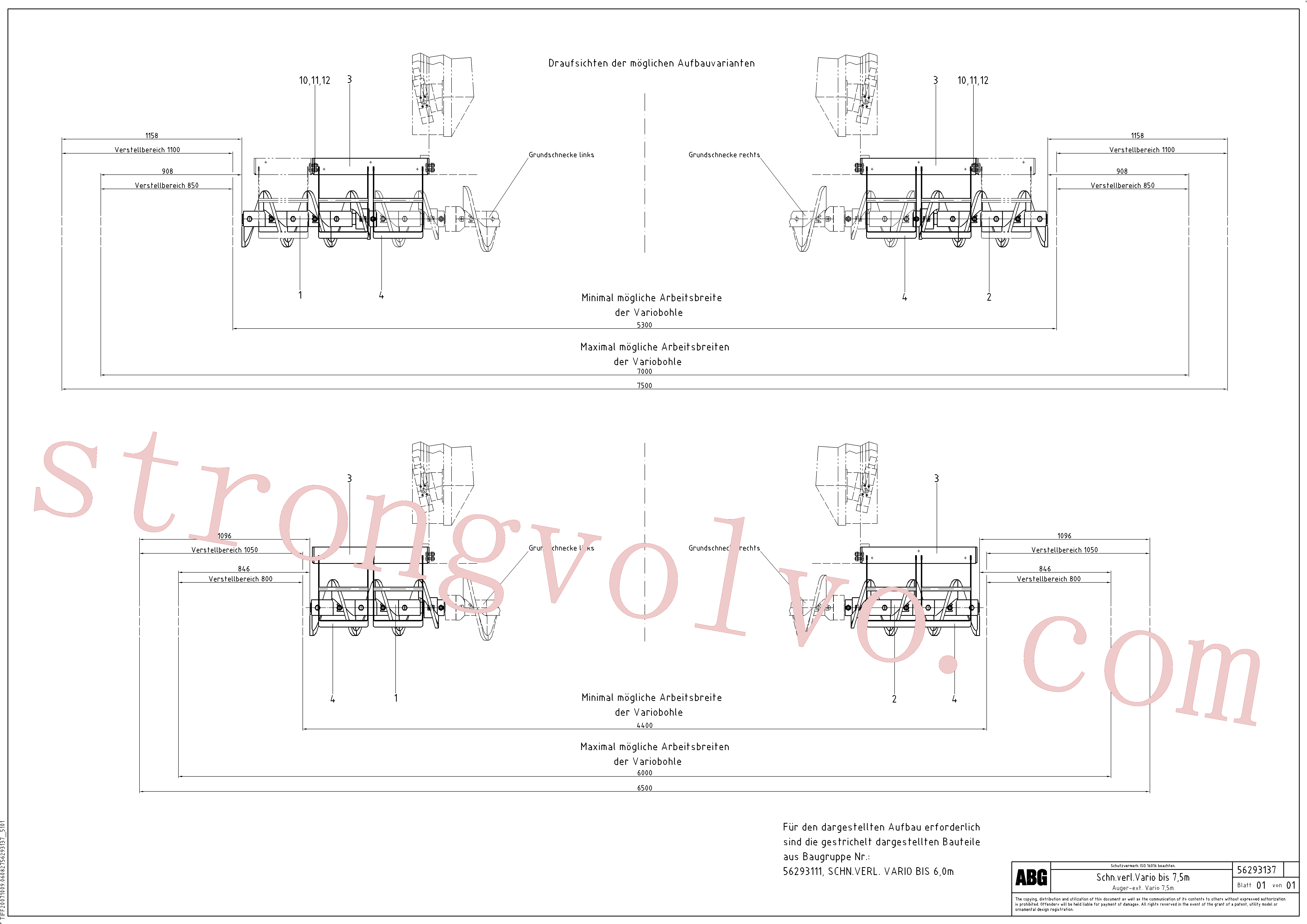 Volvo Acessórios para escavadeira RM13939657 Eixo Acessórios
