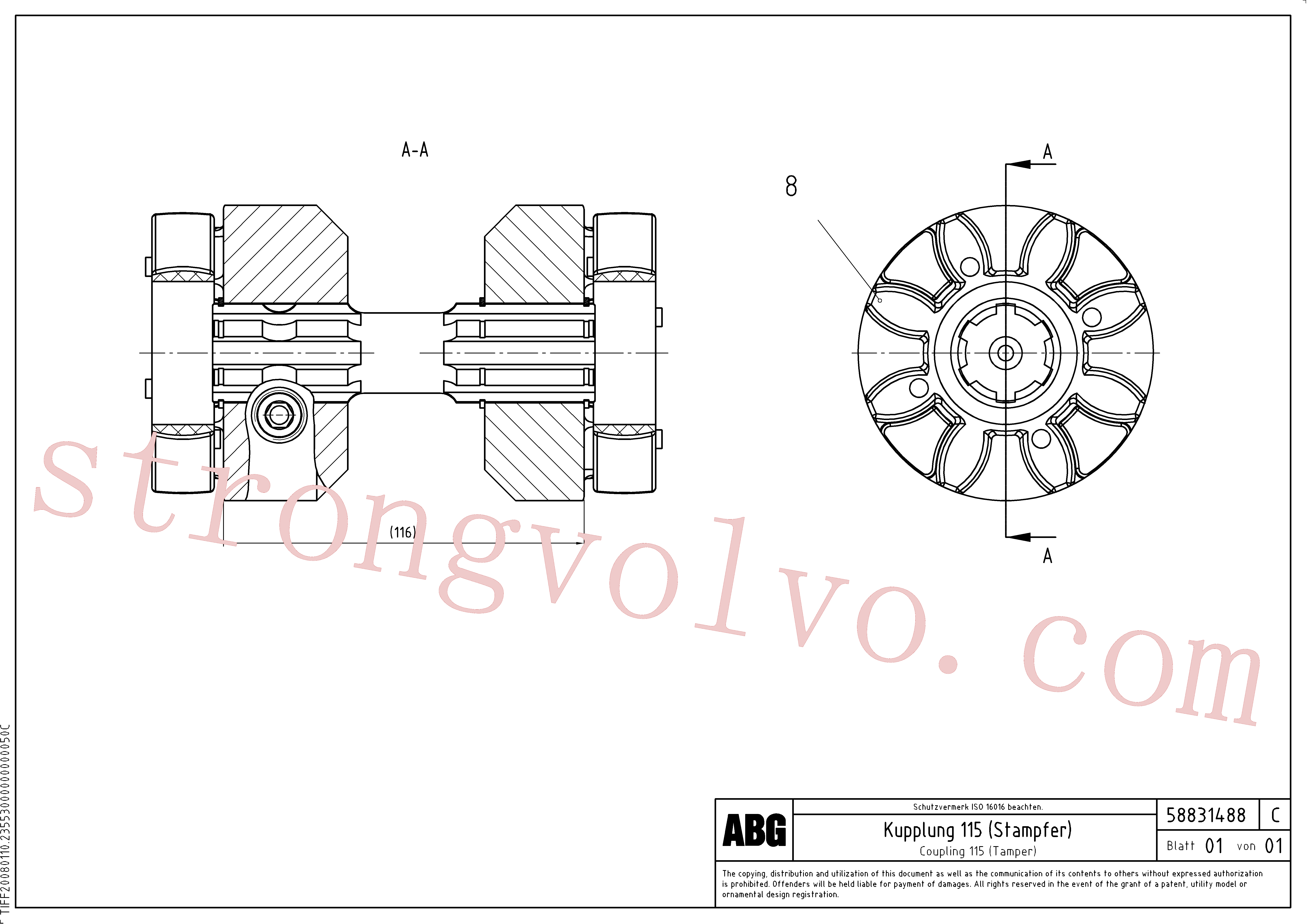 RM96711734 Volvo(1046945 Montagem)