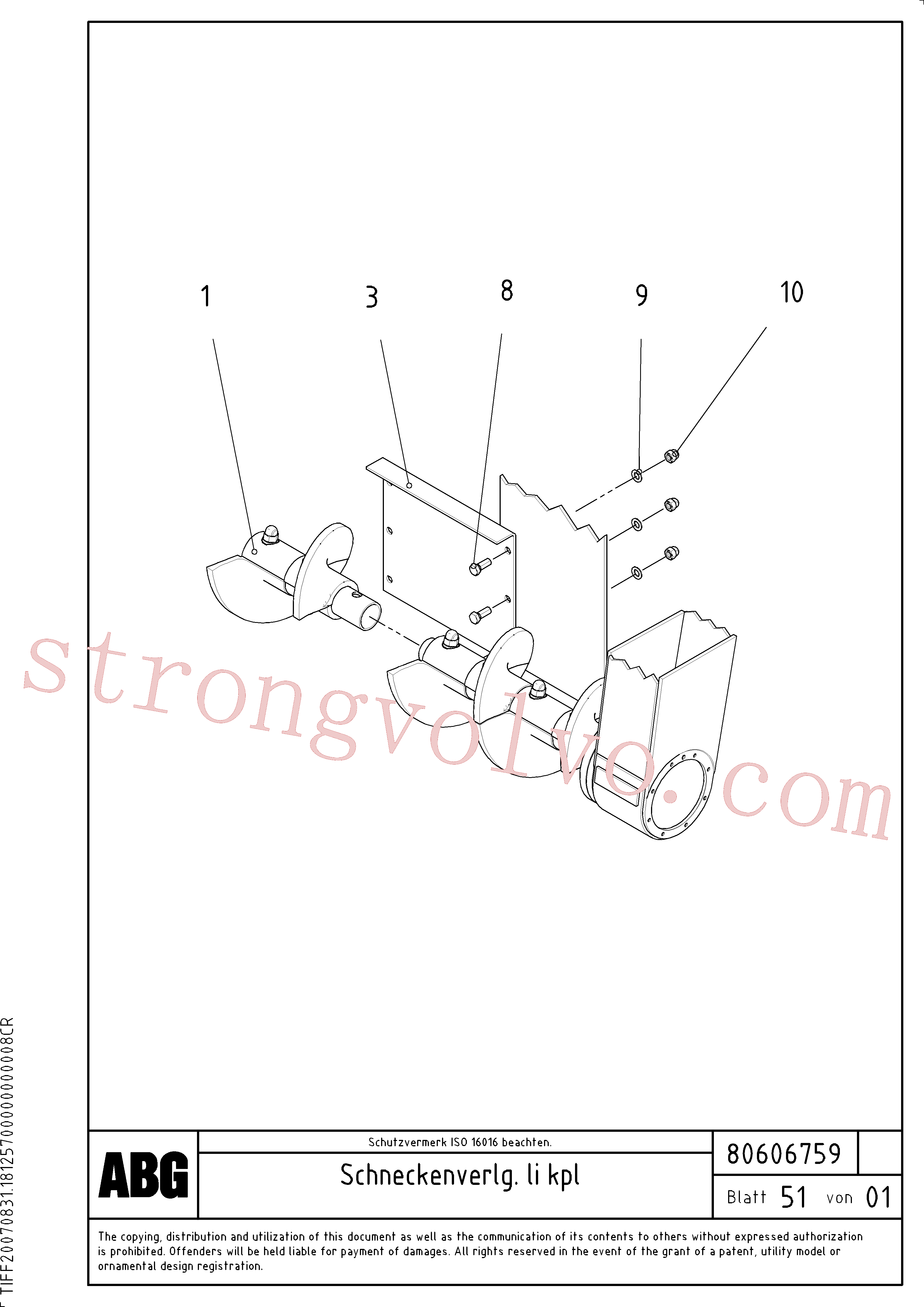 RM96724711 Volvo(1046977 Montagem)