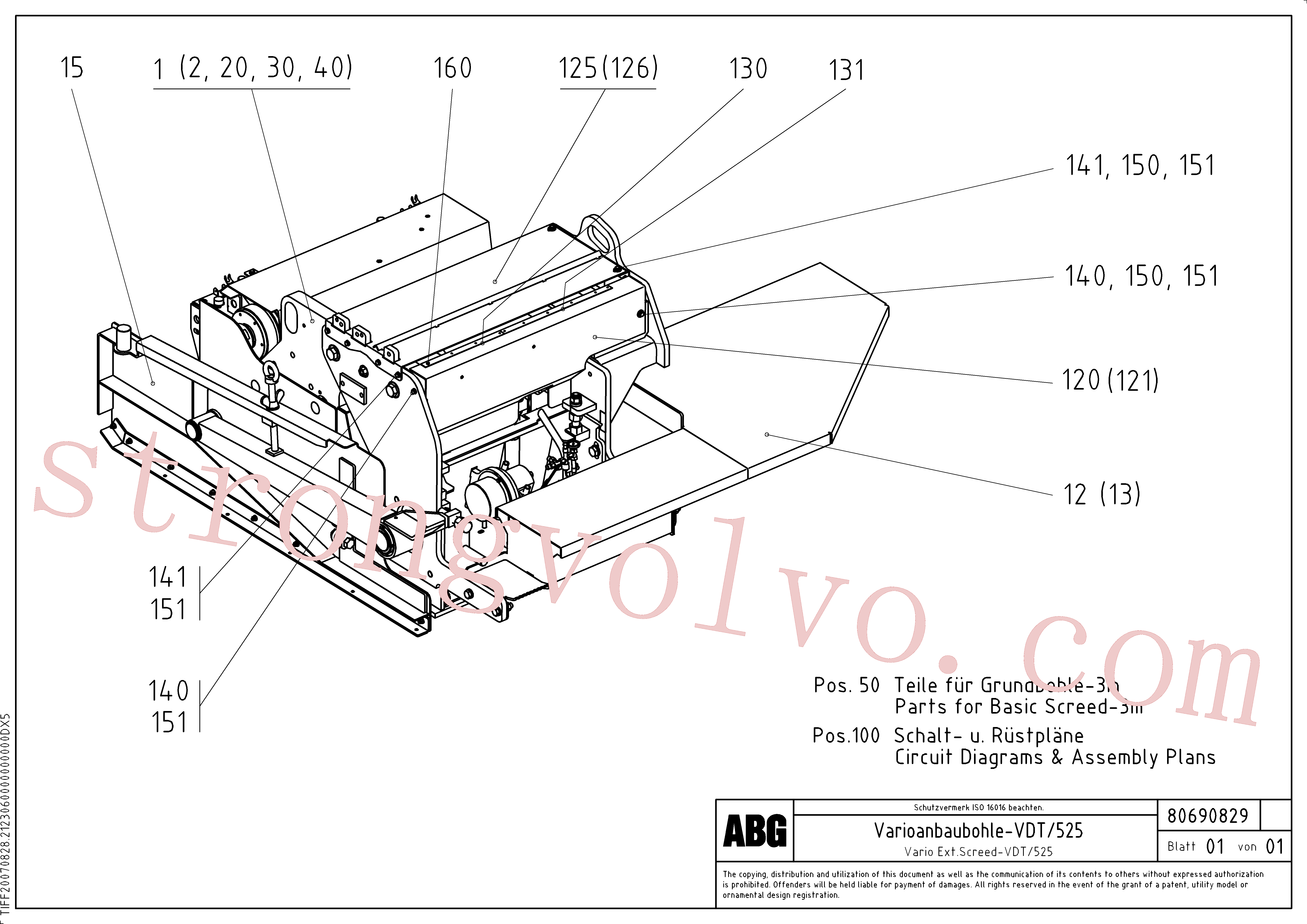 RM80713431 Volvo(1047106 Montagem)