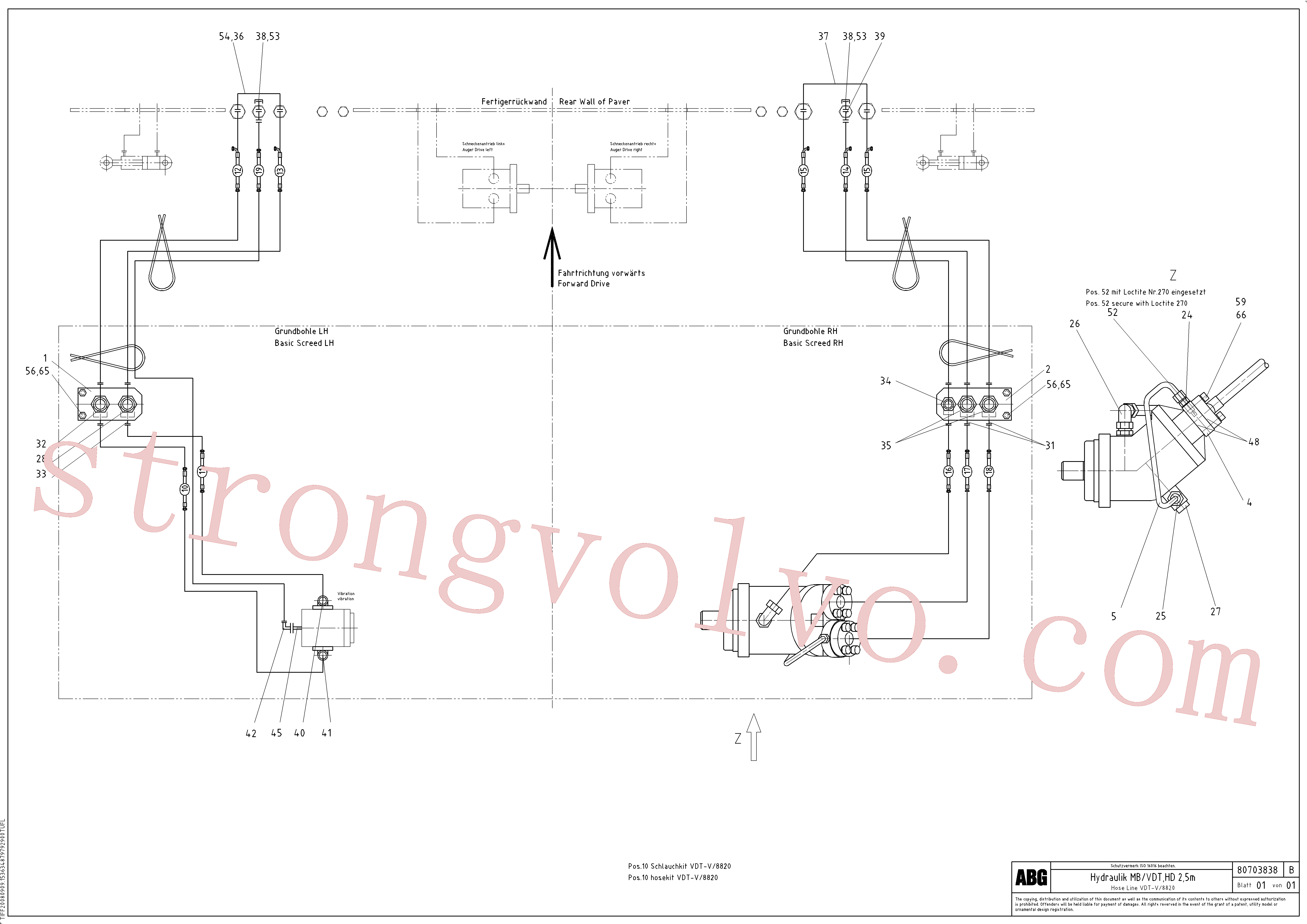Volvo Montagem RM58833856 Niple Acessórios