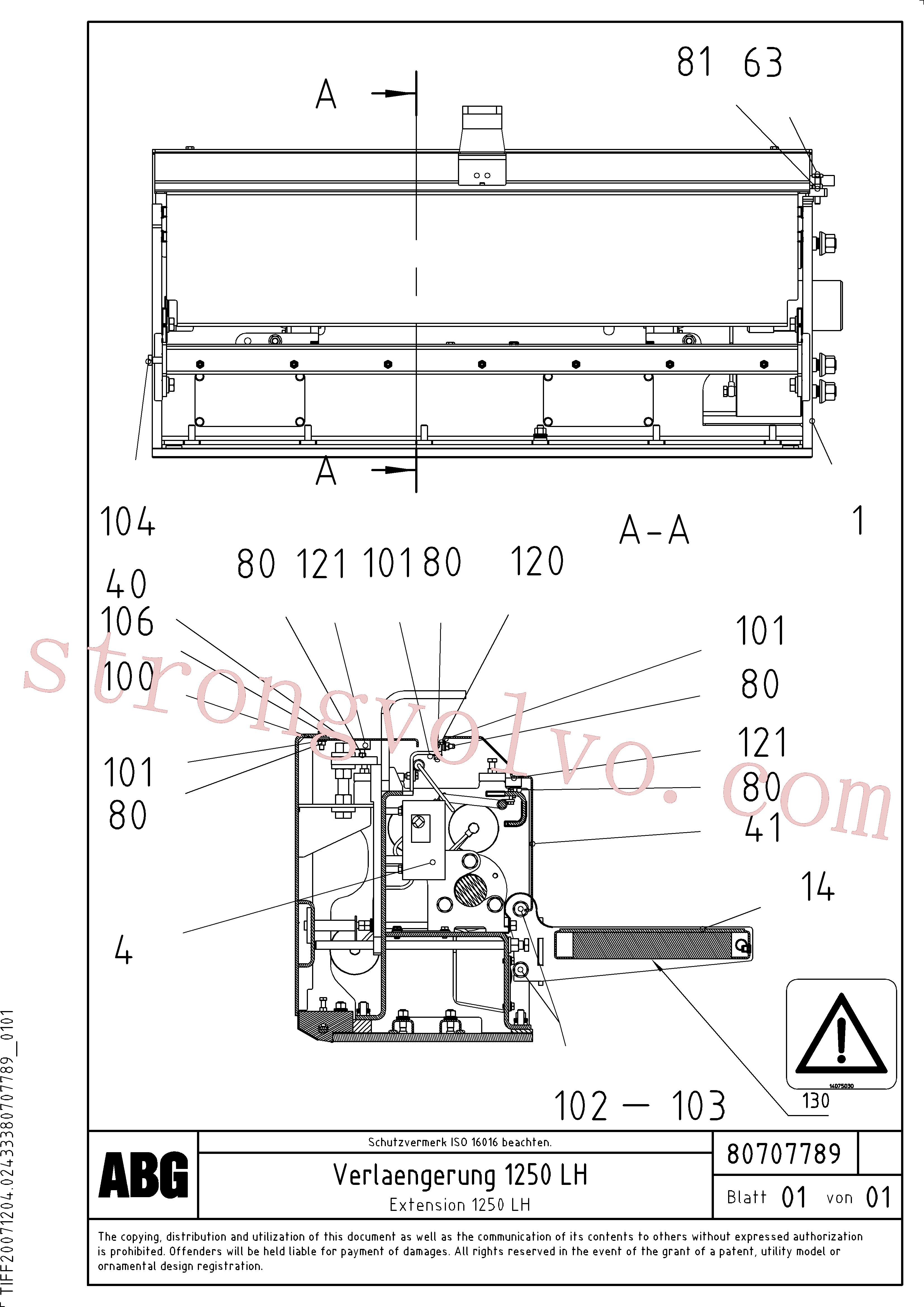 RM14075030 Volvo(1047306 Montagem)