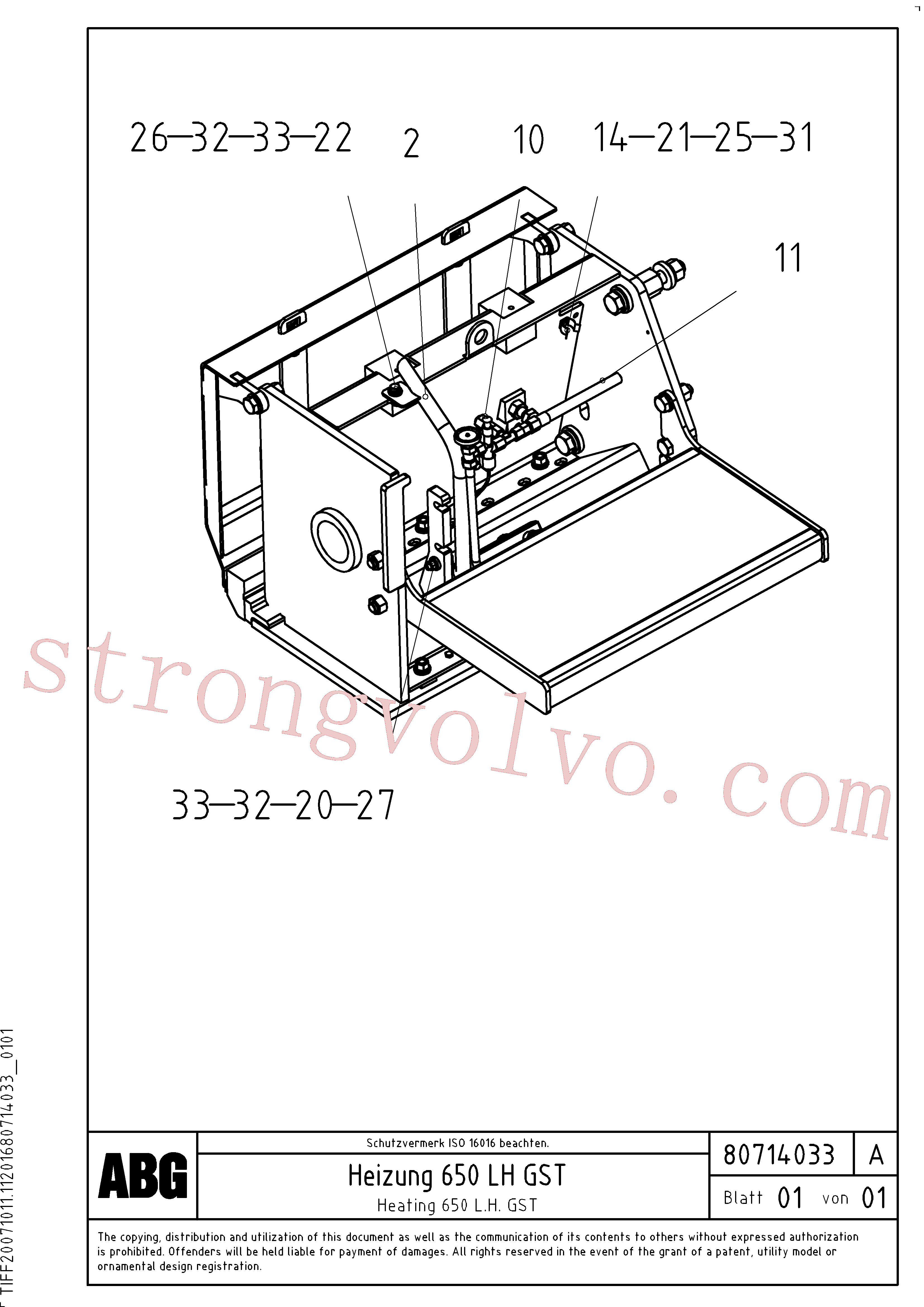 RM58833898 Volvo(1047351 Montagem)