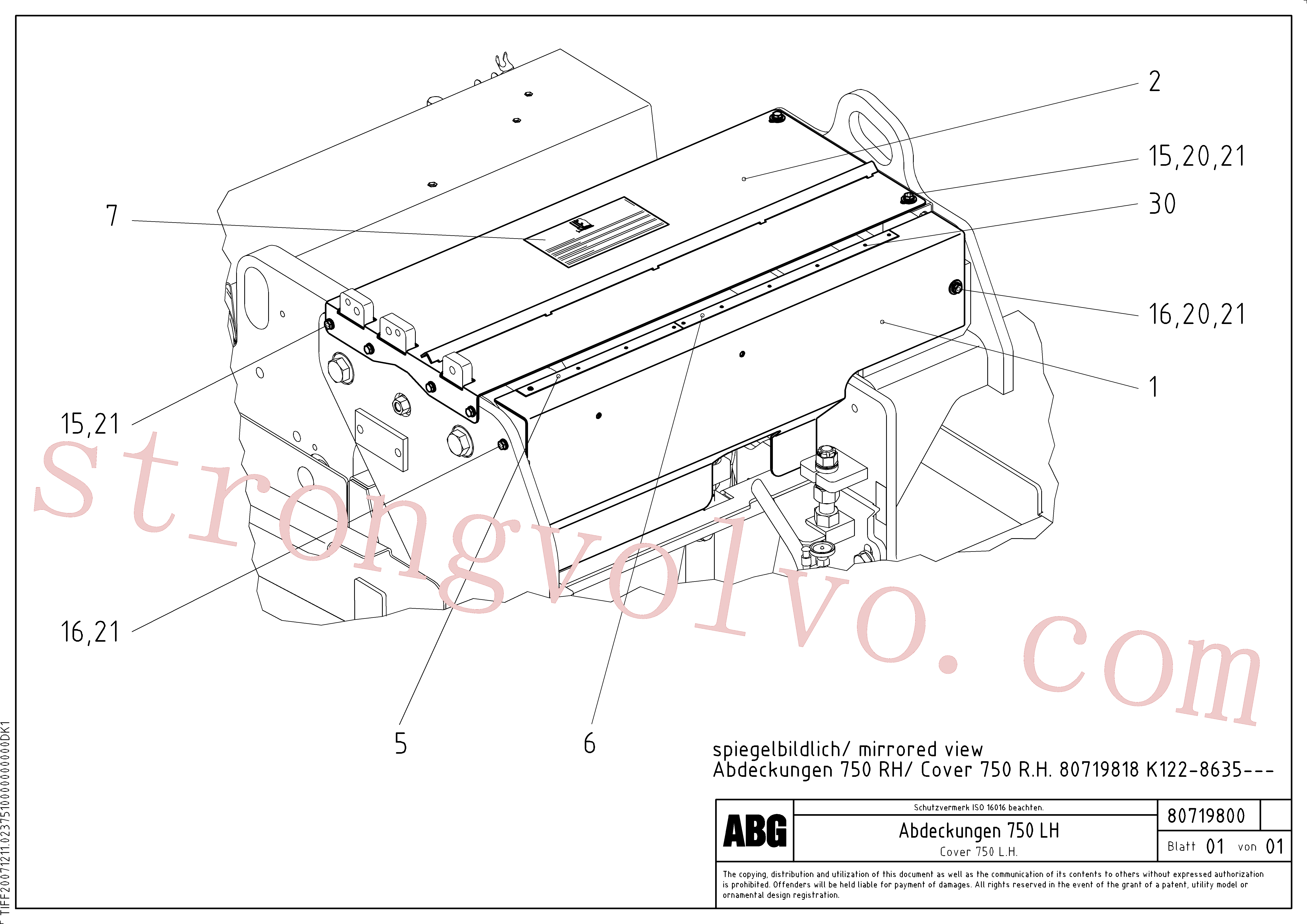 RM80713431 Volvo(1047381 Montagem)