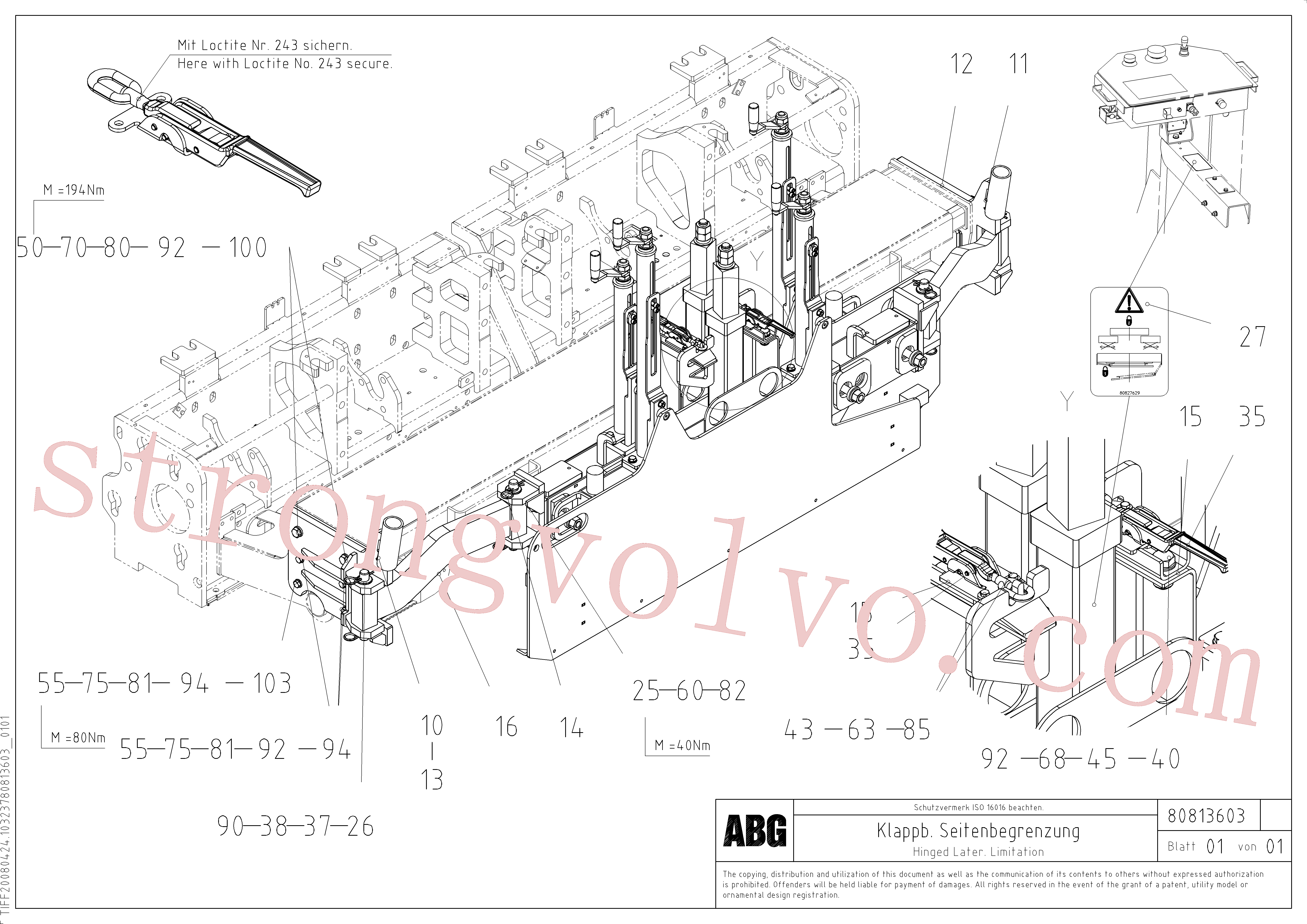 RM96702428 Volvo(1047566 Montagem)
