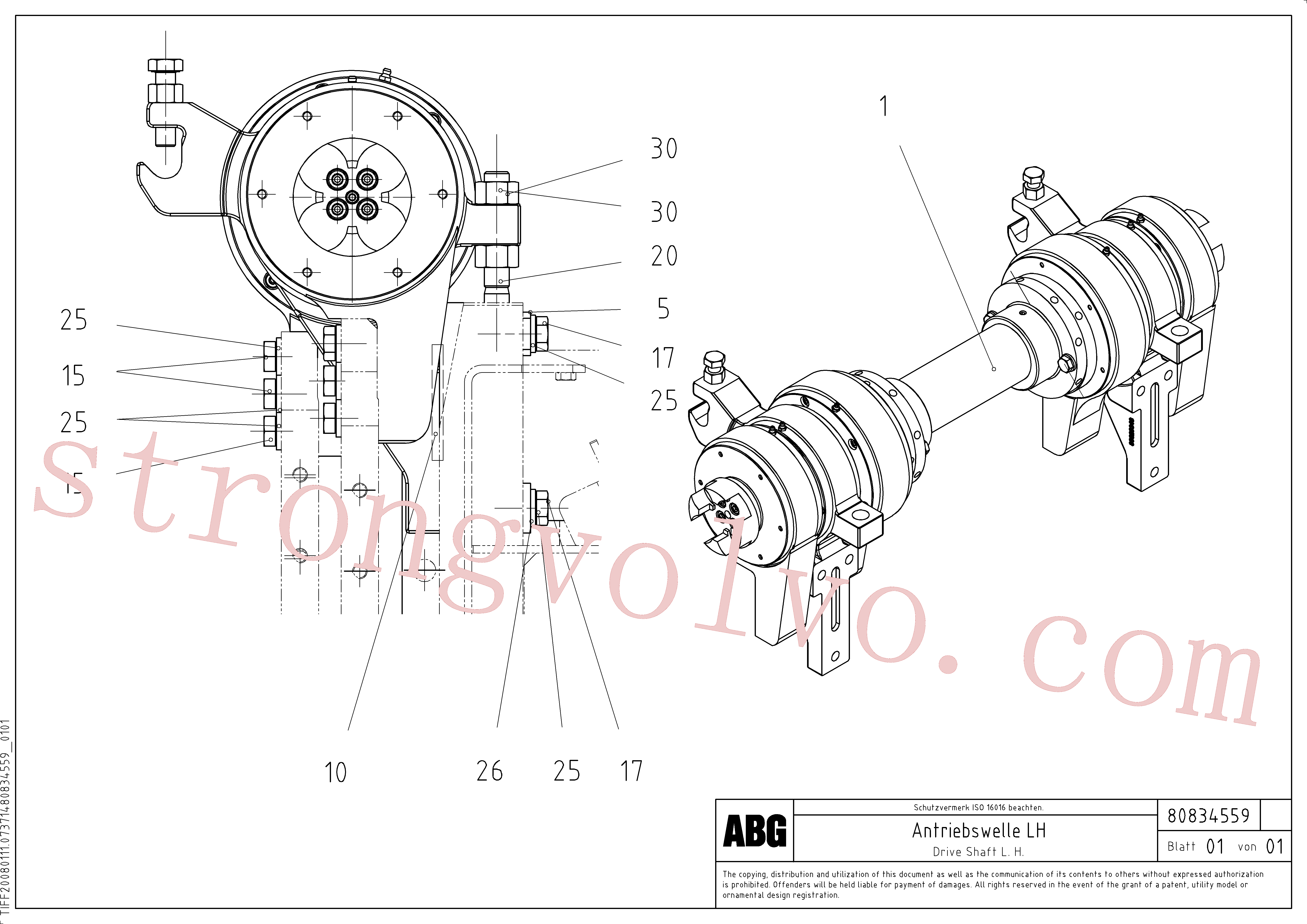RM96720677 Volvo(1047625 Montagem)