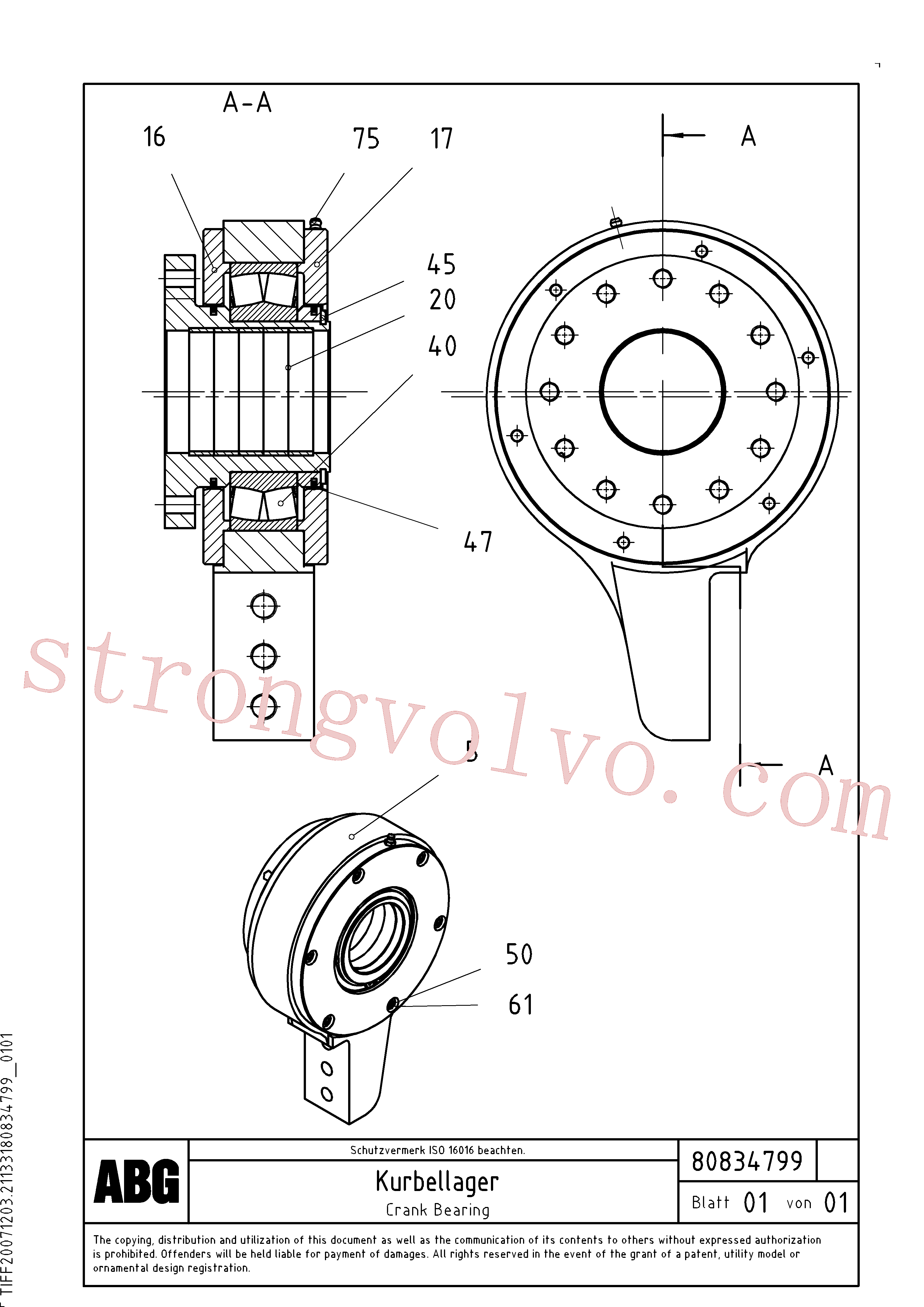 RM80830615 Volvo(1047636 Montagem)