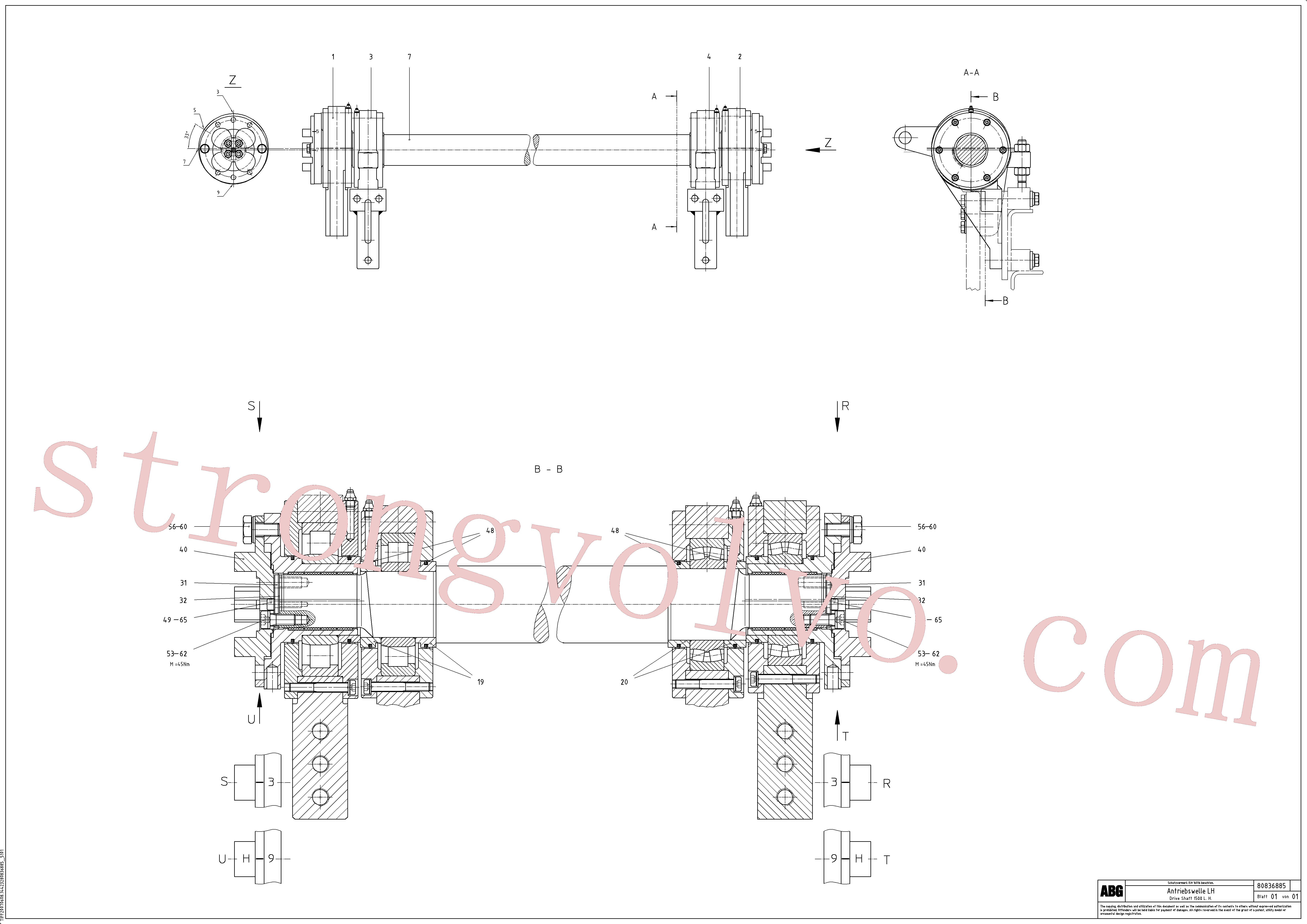 RM58860123 Volvo(1047645 Montagem)