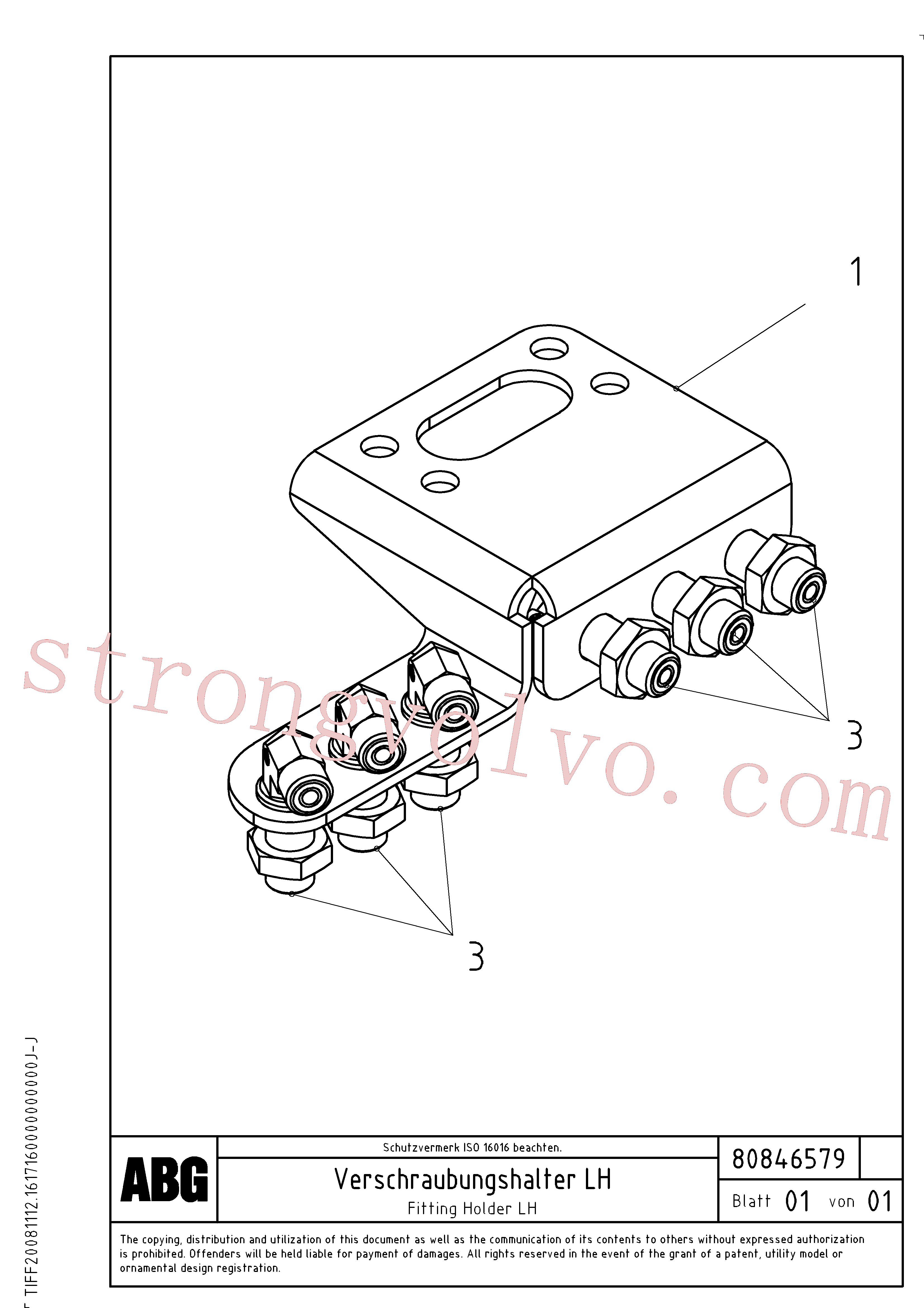 China Made RM14324248 Retentor Volvo Acessórios para escavadeira