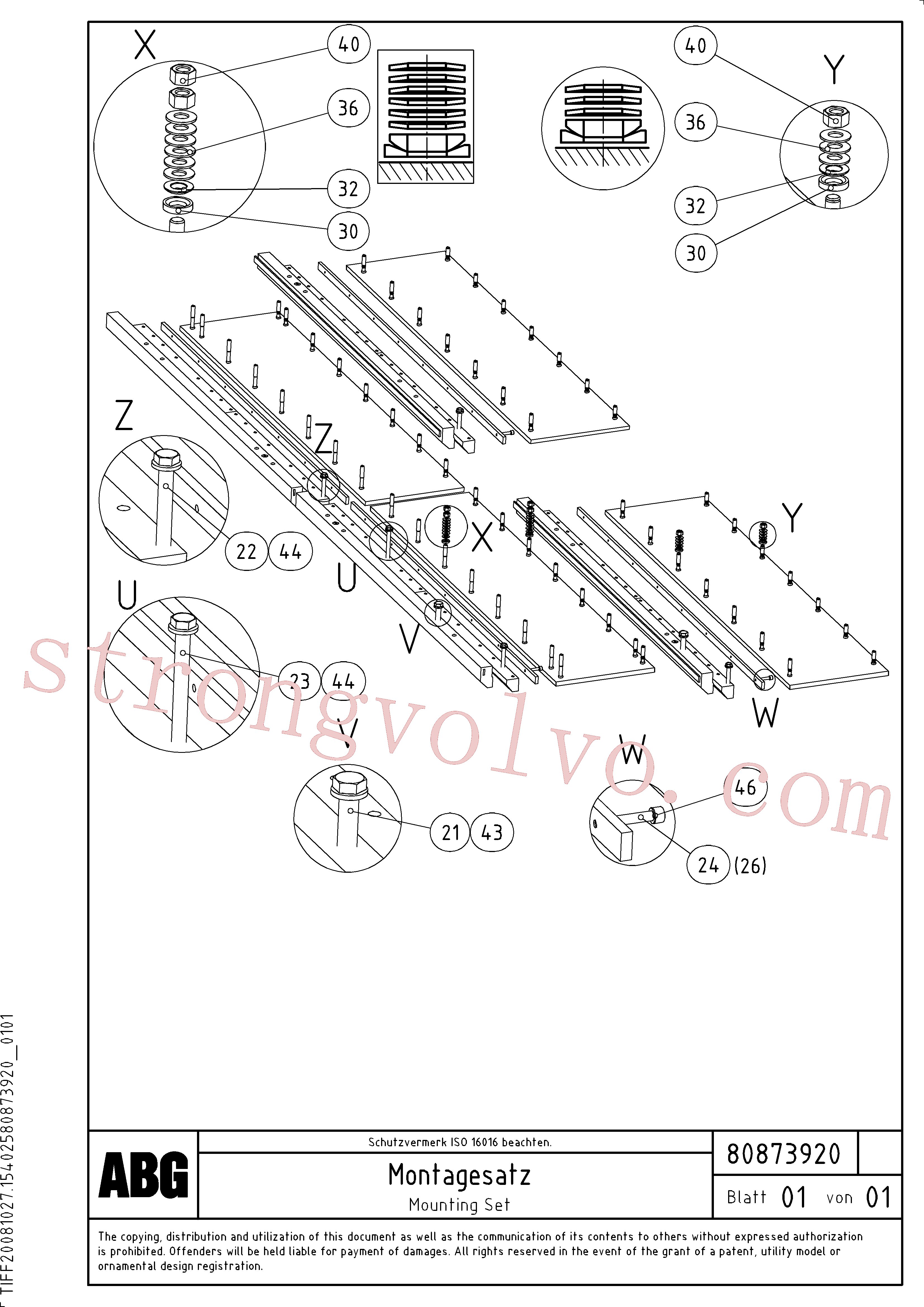 RM96721527 Volvo(1047820 Montagem)