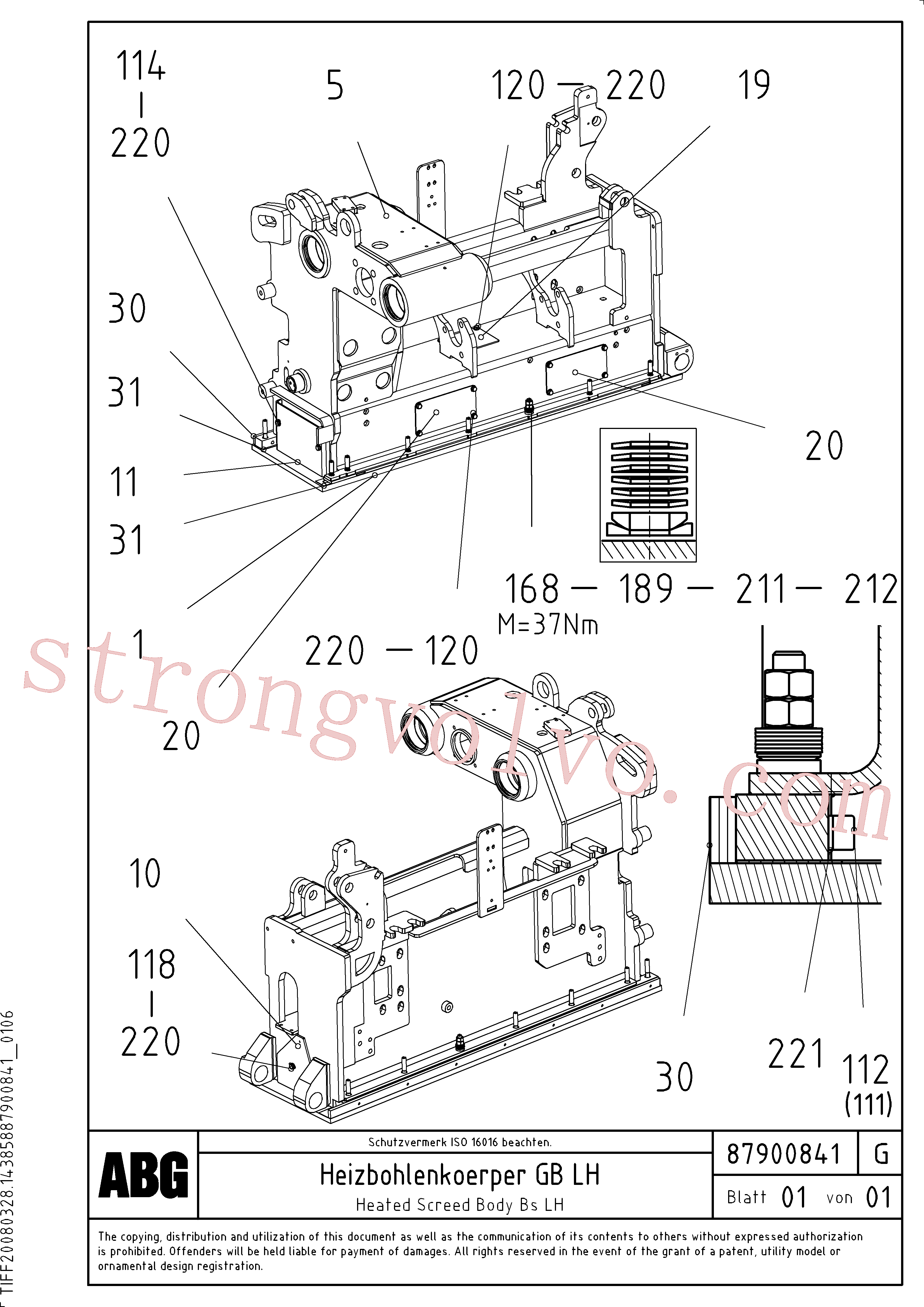 RM80854011 Volvo(1047848 Montagem)