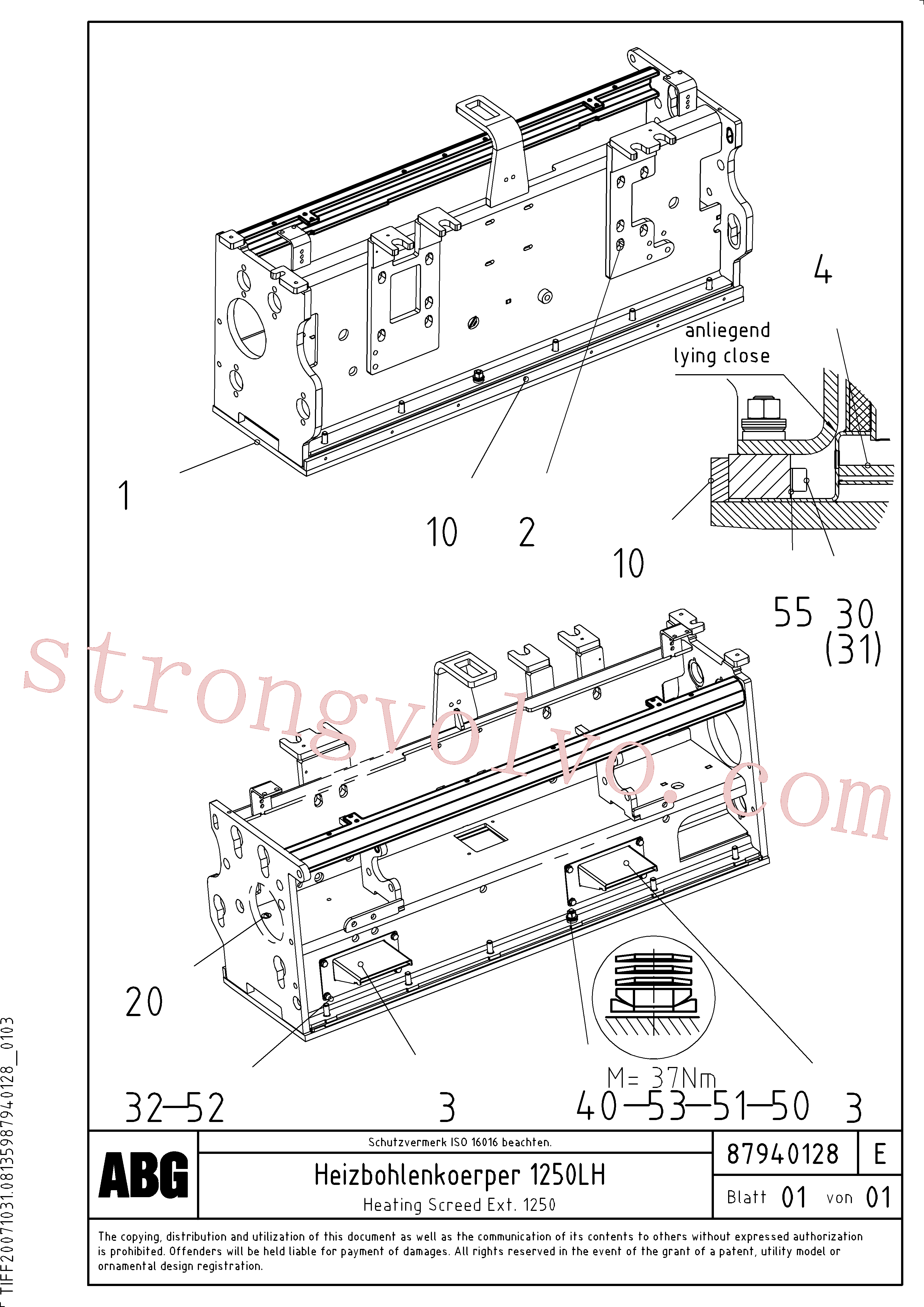 RM80853997 Volvo(1047915 Montagem)