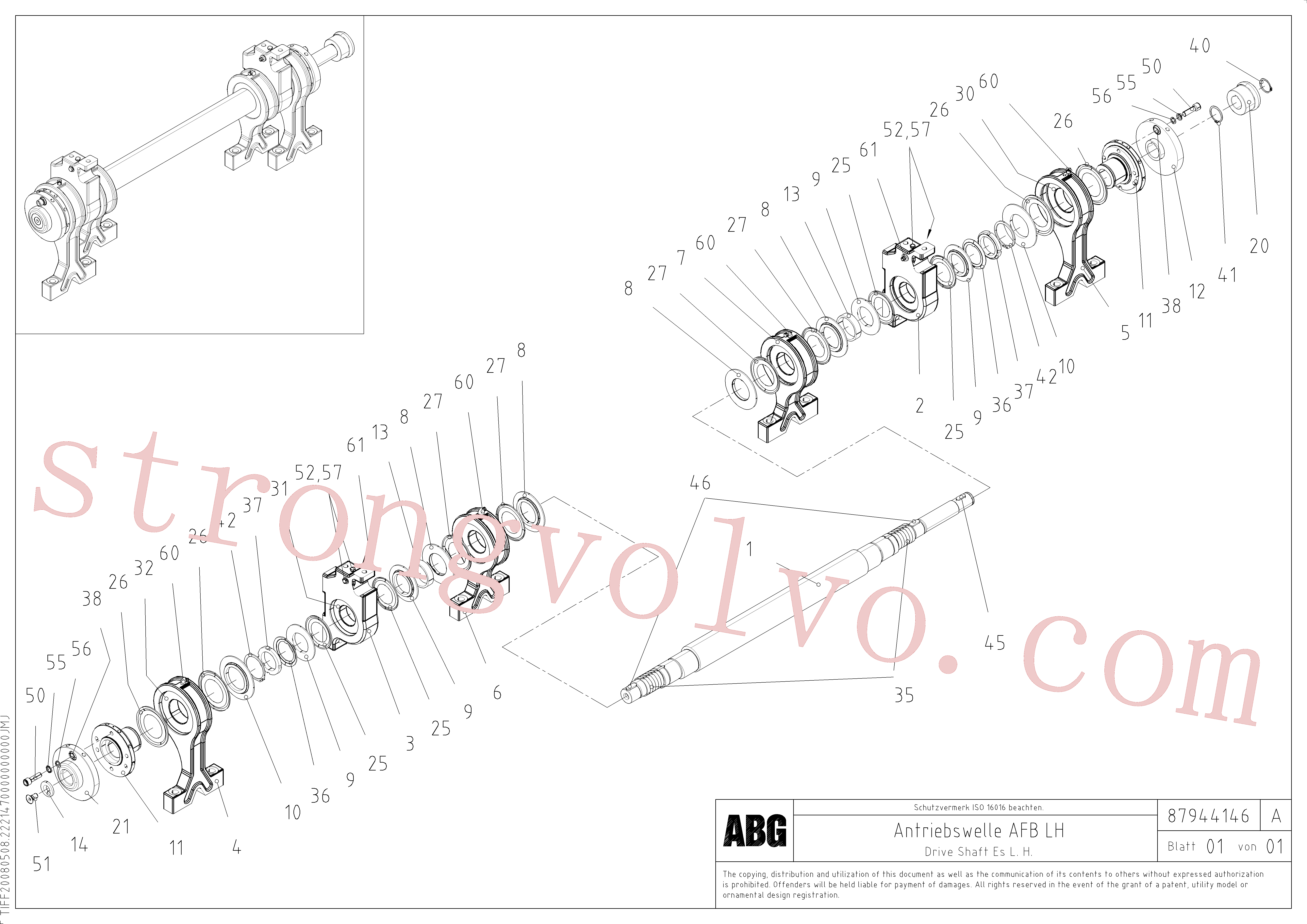 Atacado RM54624366 Rolamento de rolos Volvo escavadeira