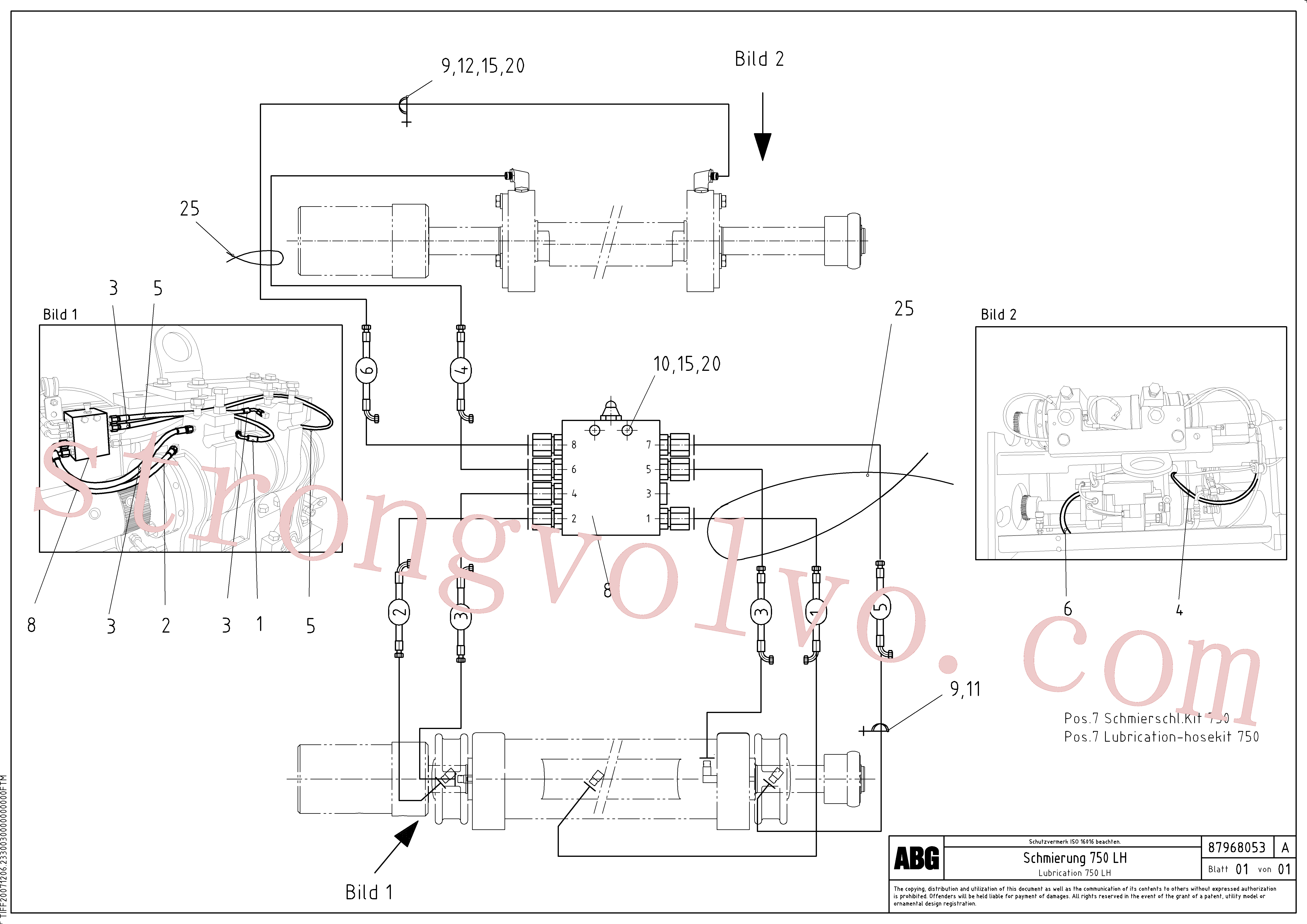RM87968178 Válvula Inscreva-se para Volvo Acessórios para escavadeira