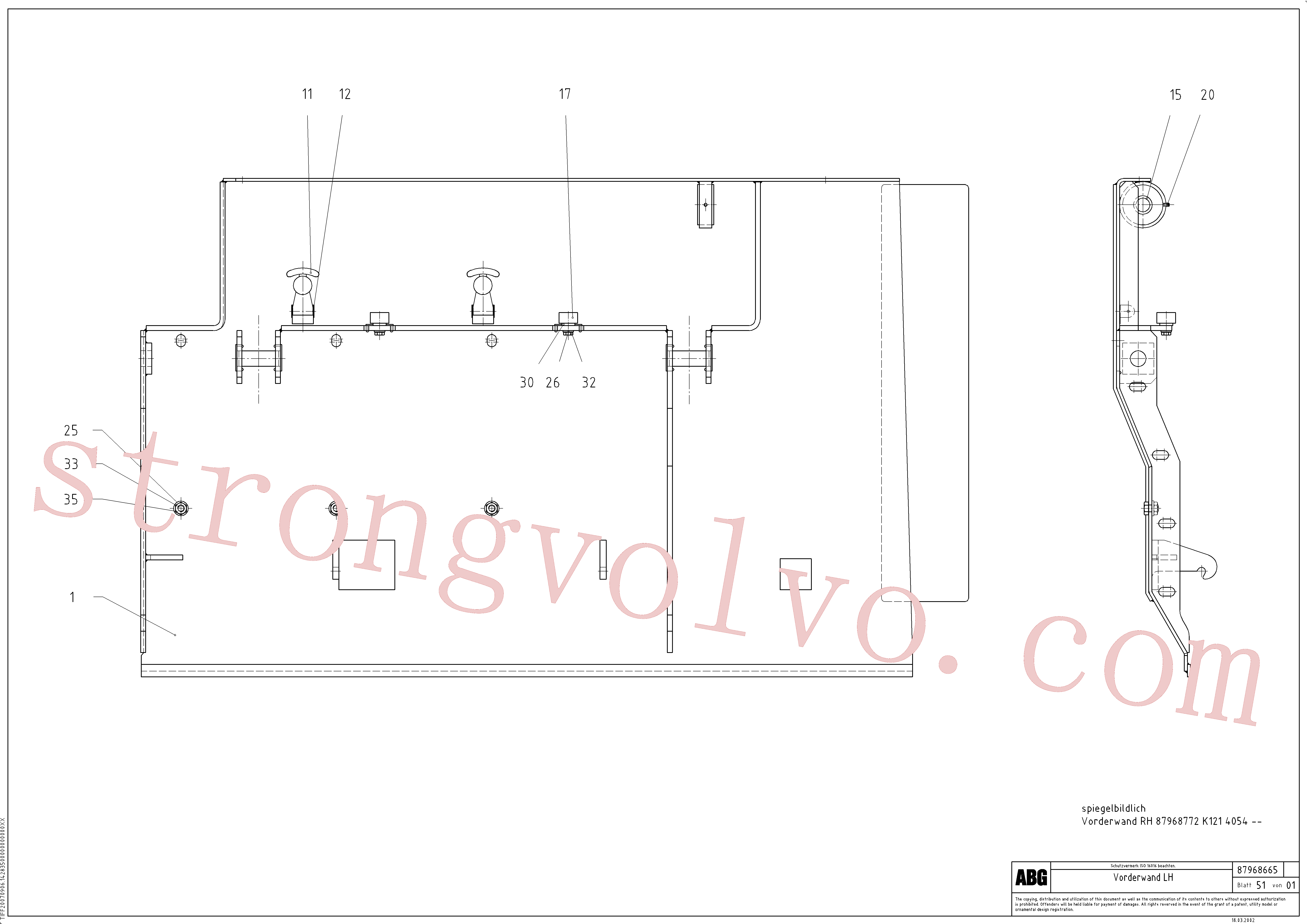 RM96718820 Volvo(1048110 Montagem)