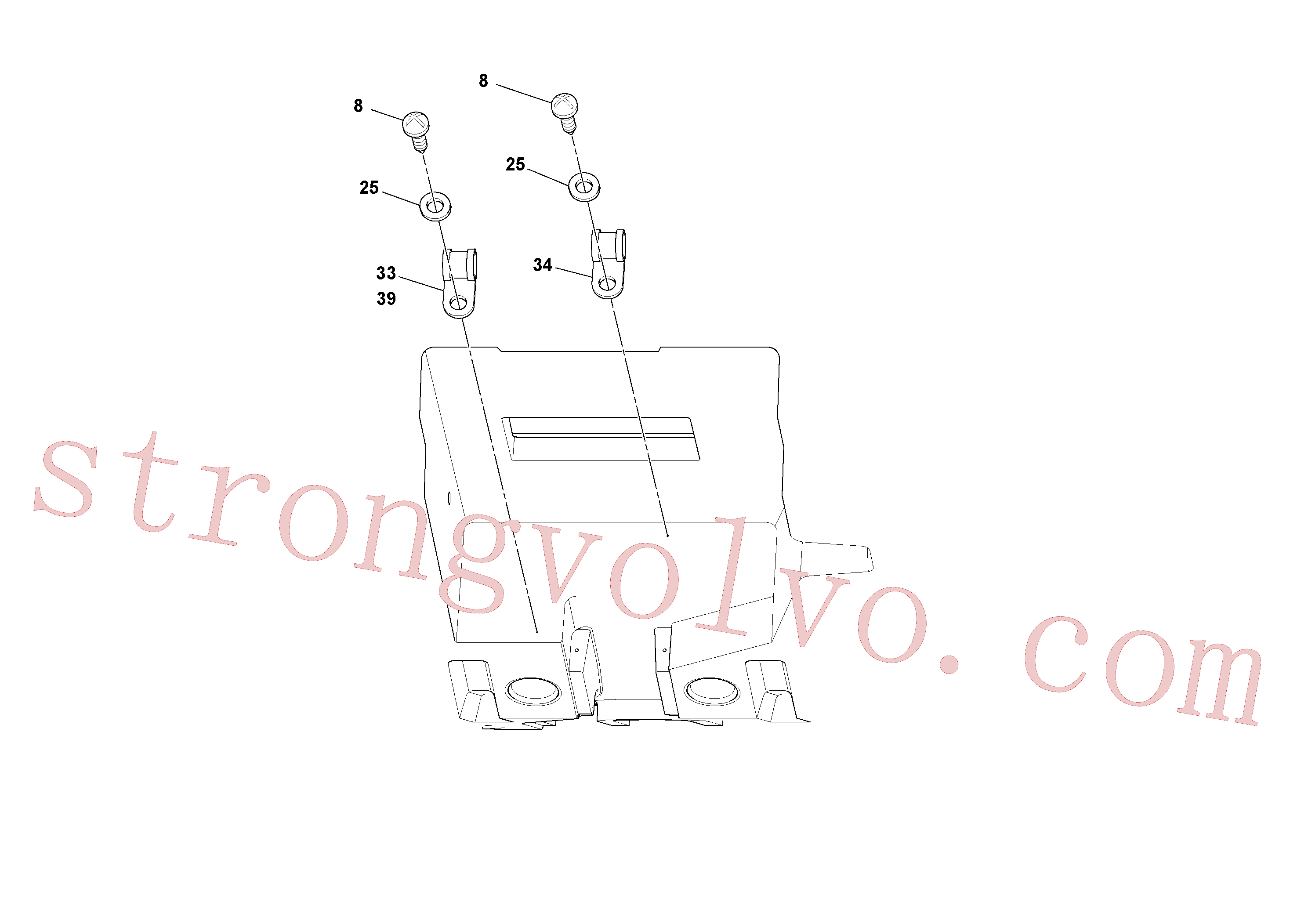 RM59121855 Volvo Conjunto do aquecedor de cabina, Cabina com instalação de aquecimento e ar condicionado, Instalação do aquecimento e do ar condicionado(1048578 Montagem)