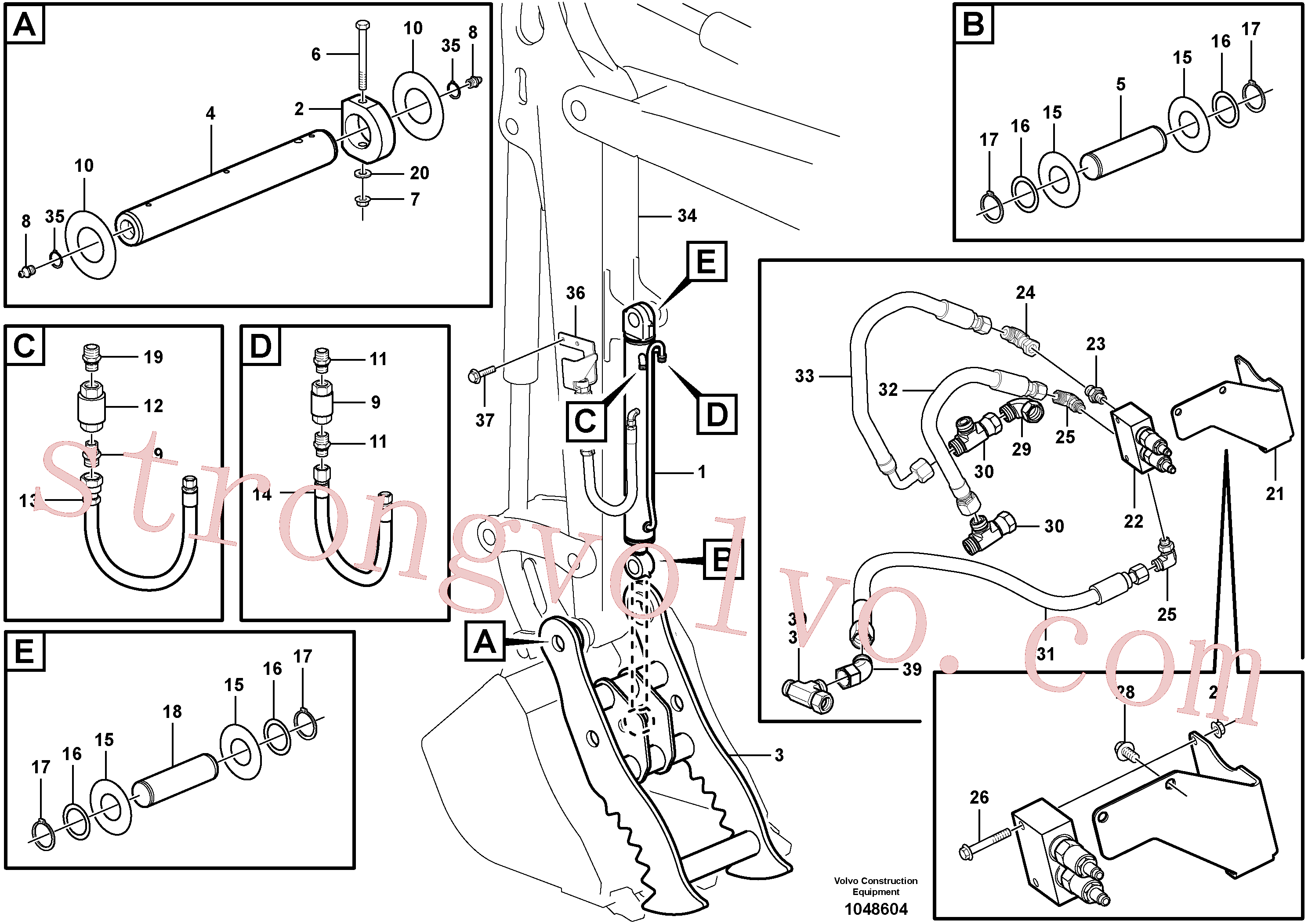 PJ7416962 Volvo(1048604 Montagem)