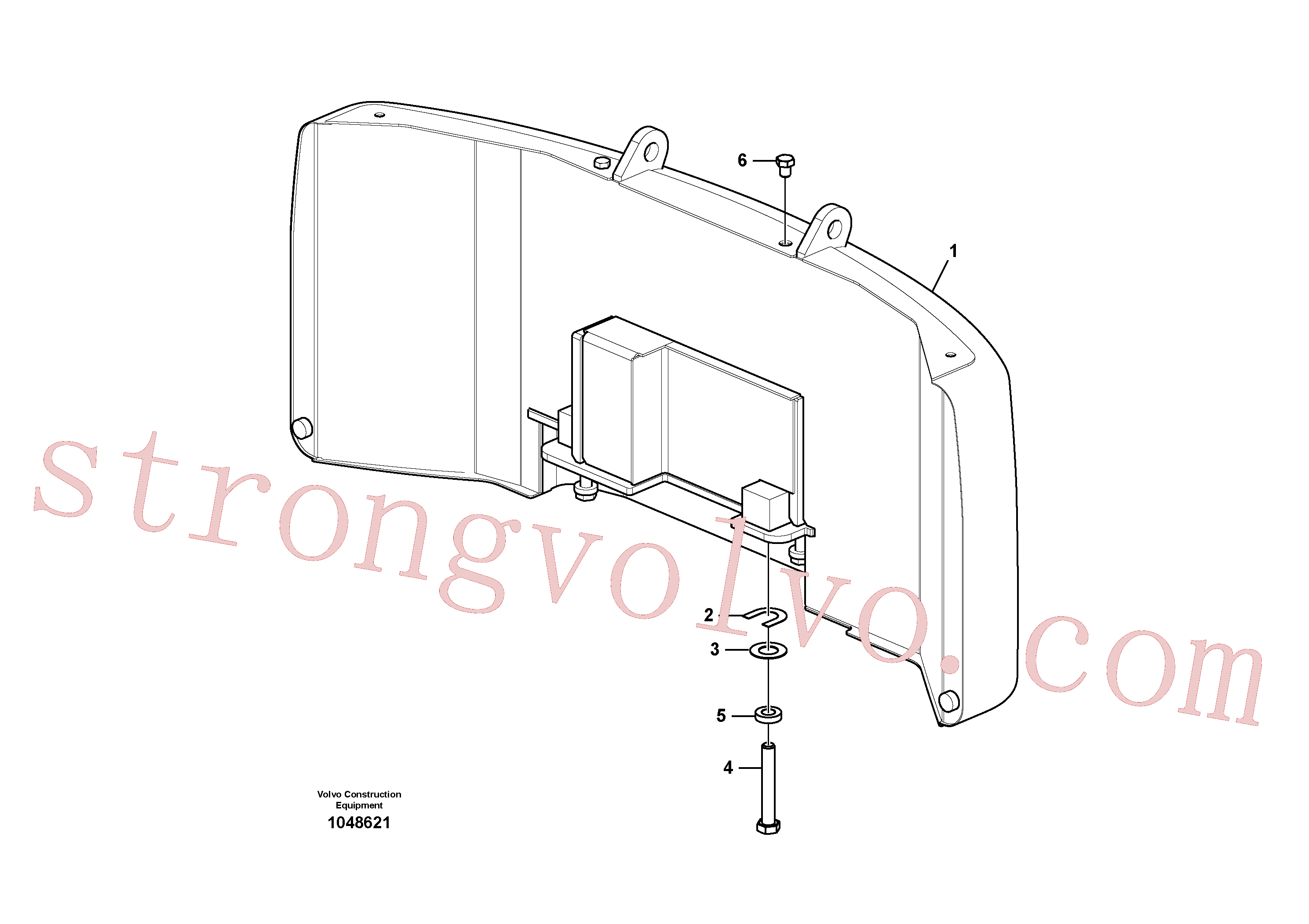 VOE14531023 Volvo Contrapesos(1048621 Montagem)