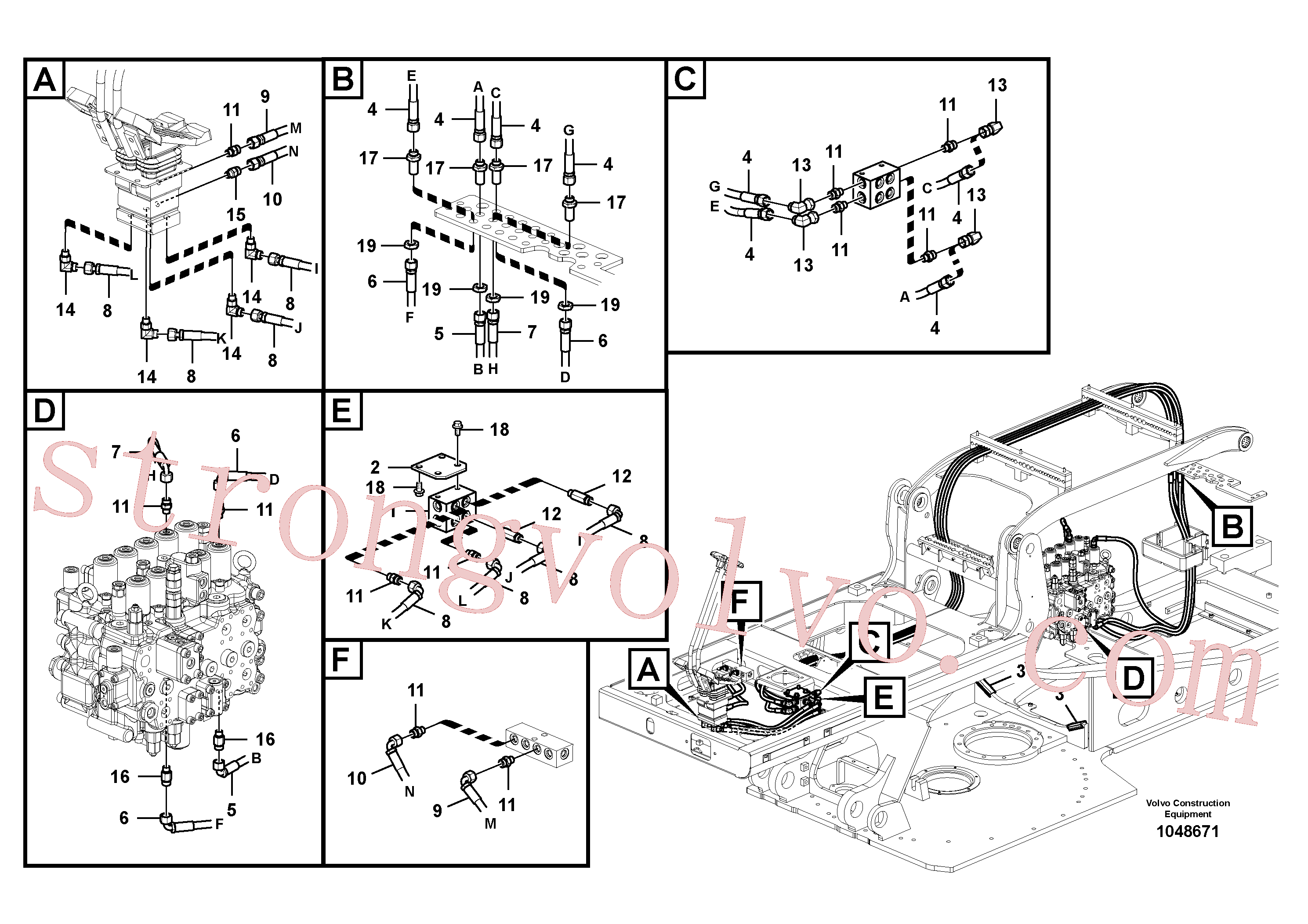 VOE937505 Volvo(1048671 Montagem)