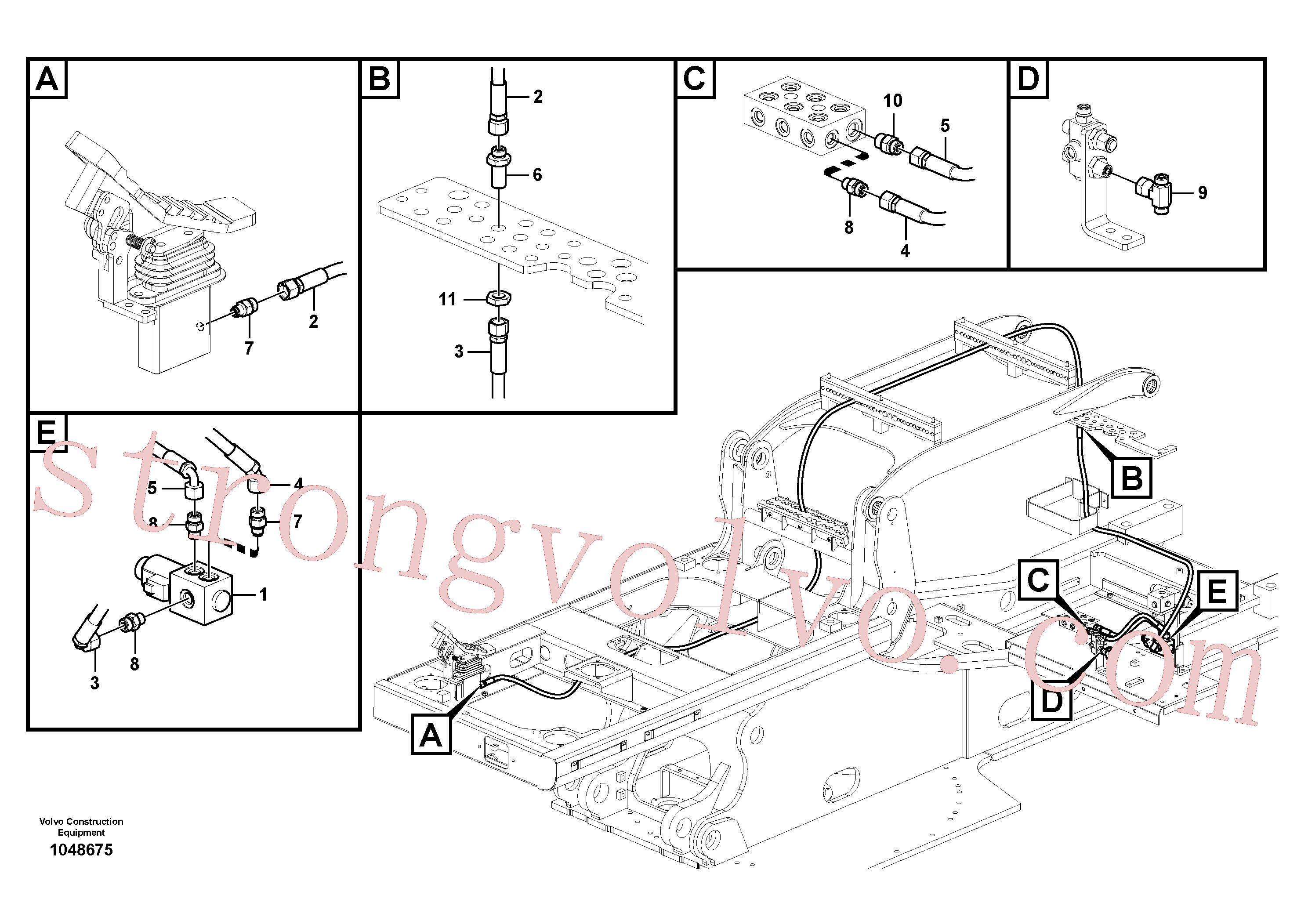 VOE937505 Volvo(1048675 Montagem)