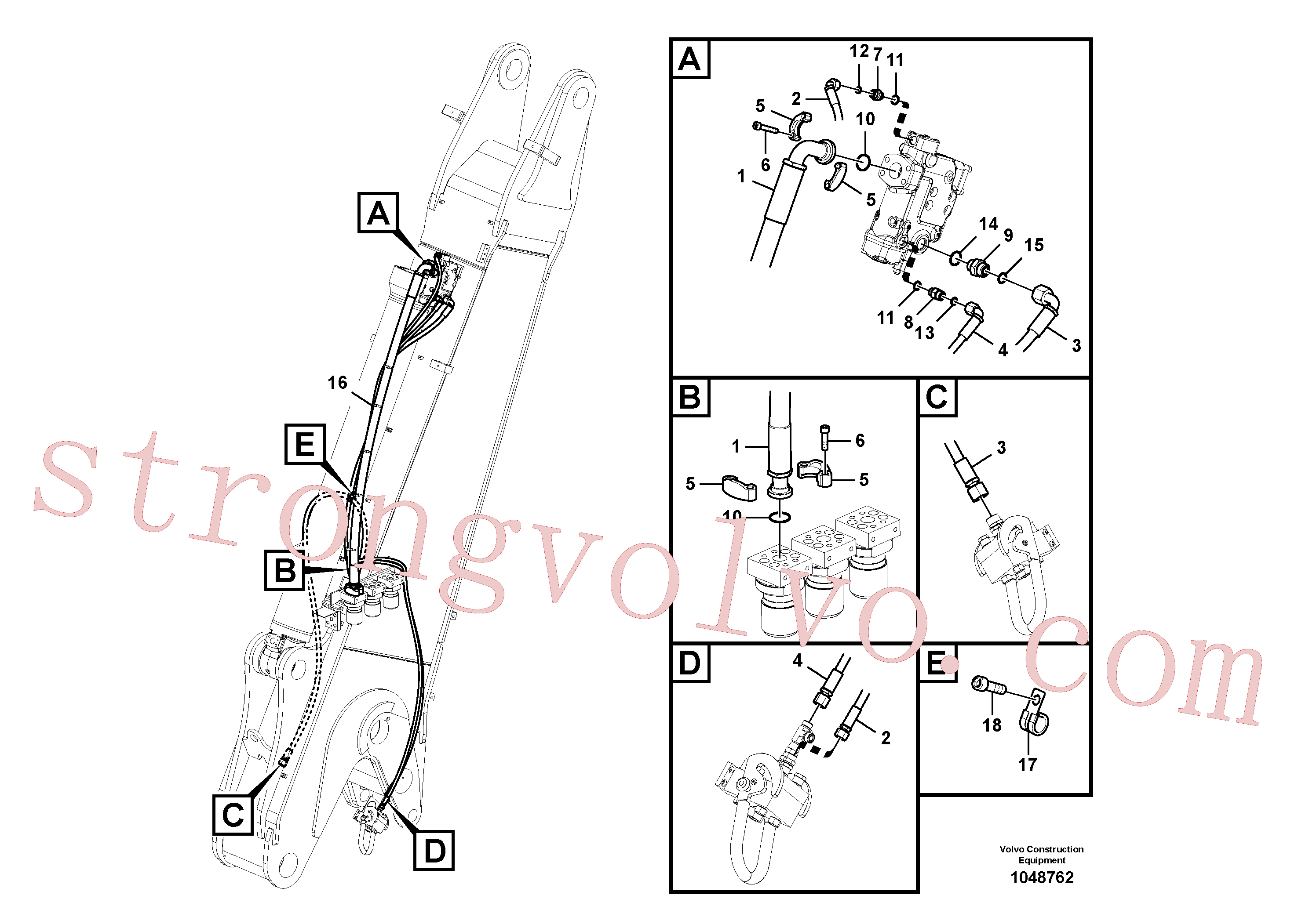 Volvo Montagem VOE15099916 Eternity/2 Acessórios