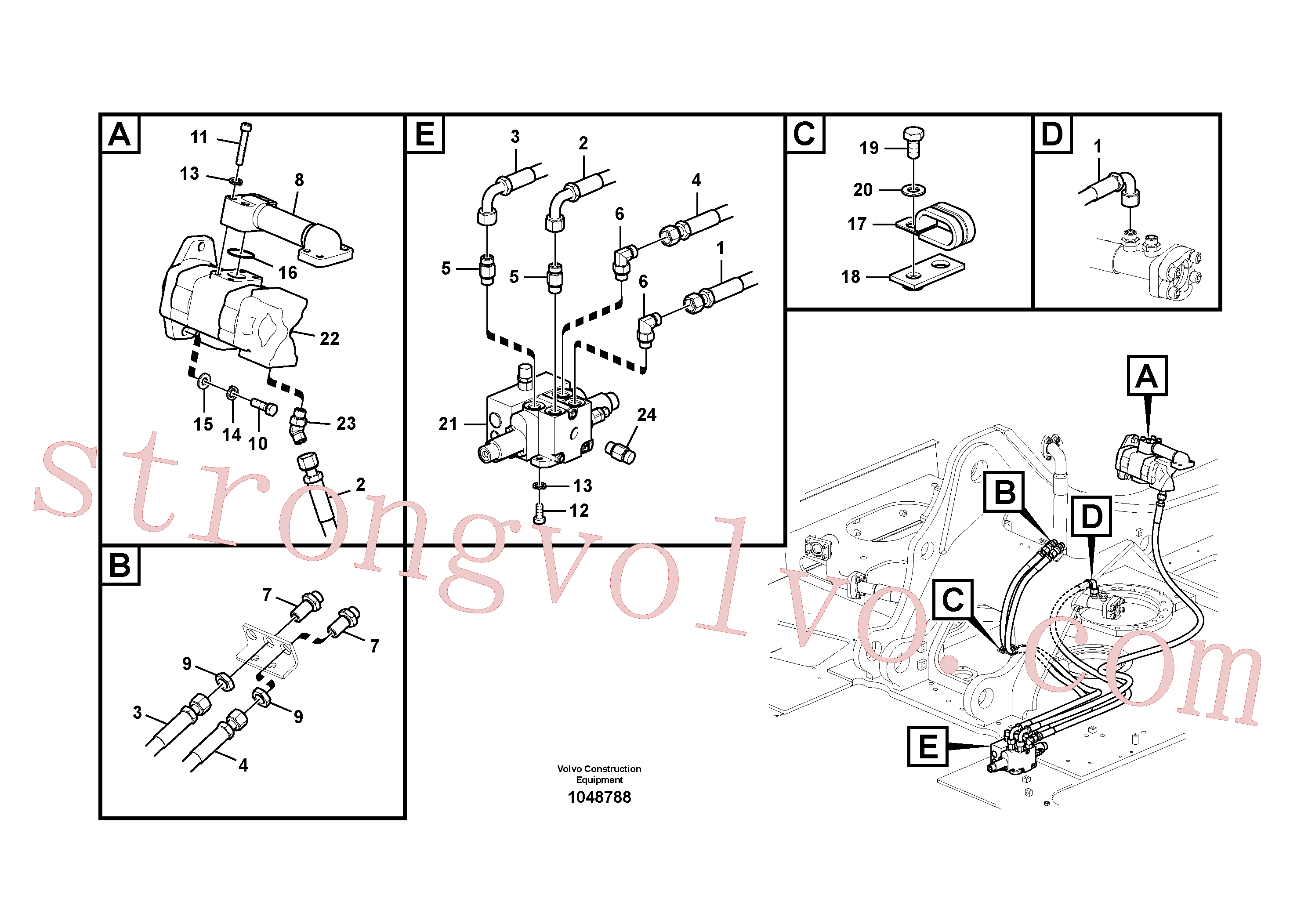 Atacado VOE15042428 Eternity/2 Volvo escavadeira