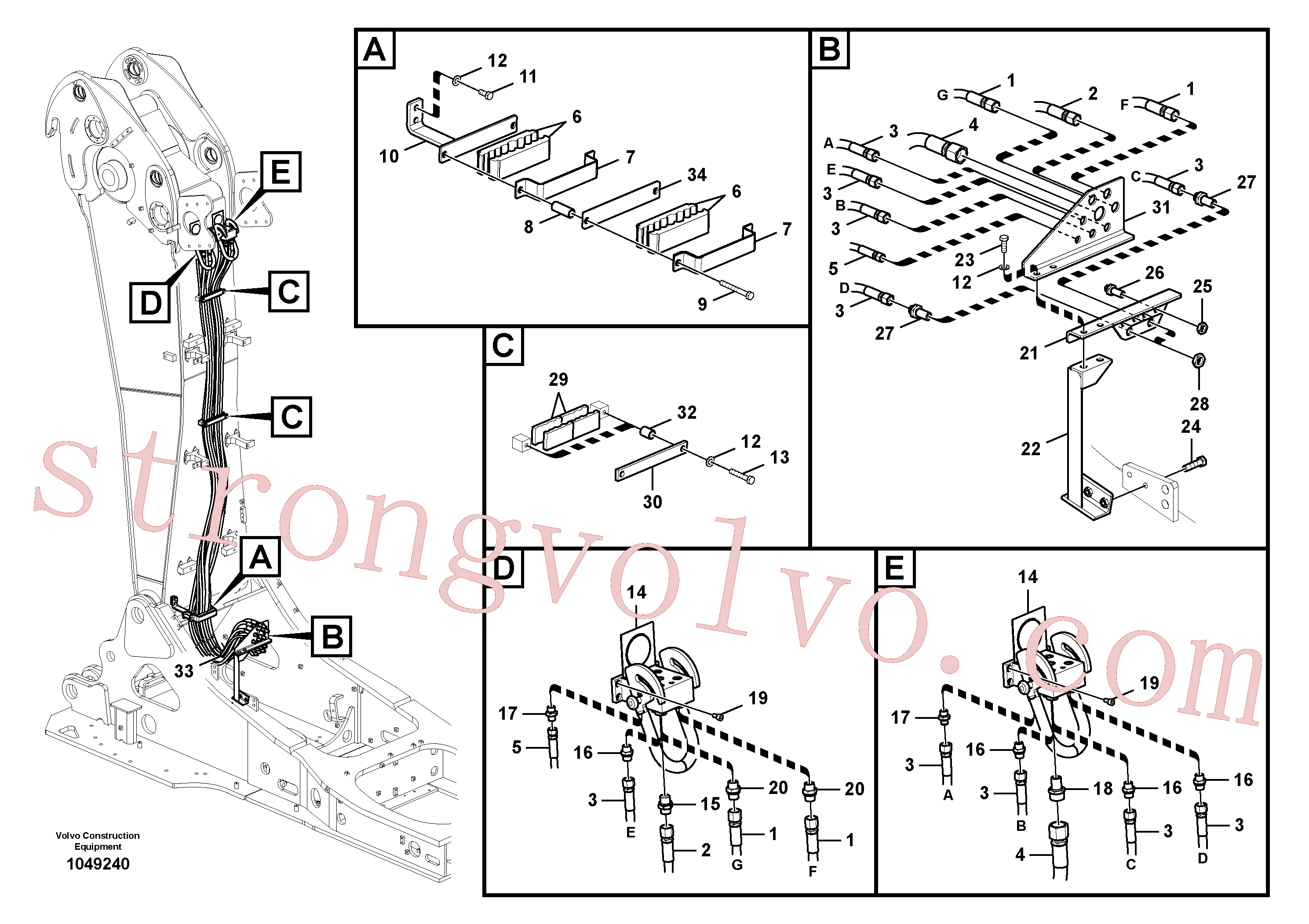 VOE14512812 Volvo(1049240 Montagem)