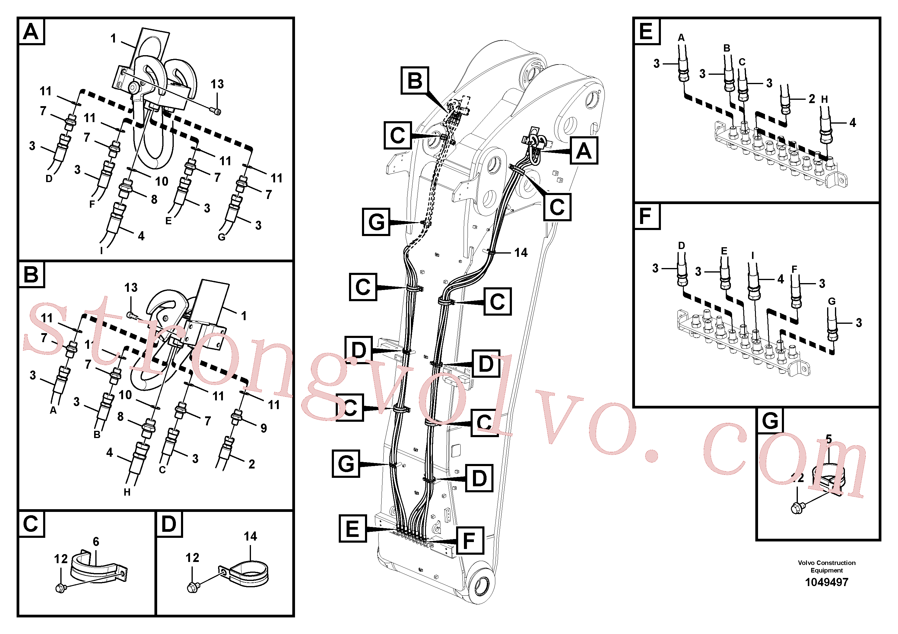 SA9451-03679 Volvo(1049497 Montagem)