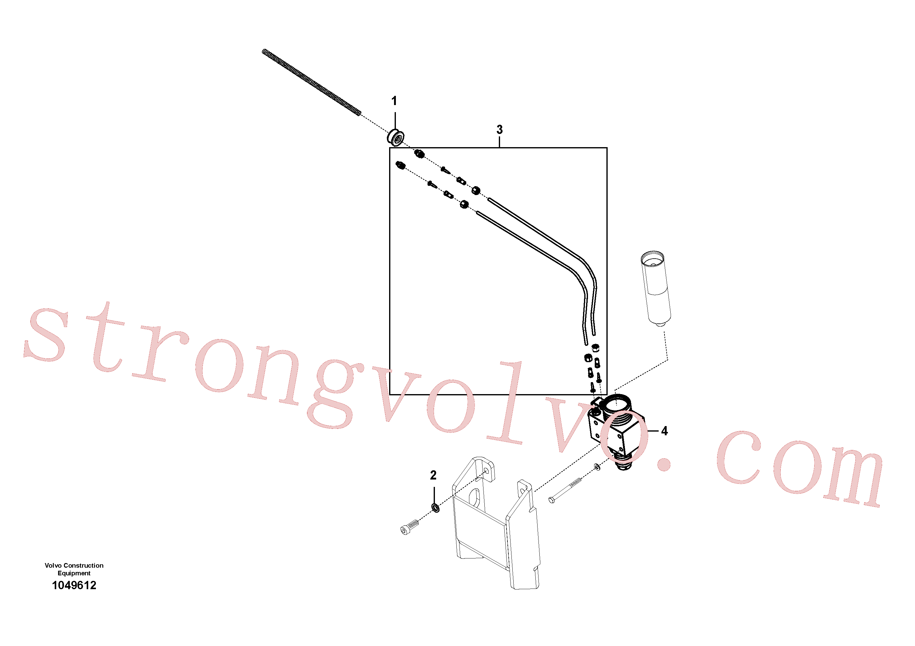 Volvo Montagem VOE14534829 Arruela Acessórios