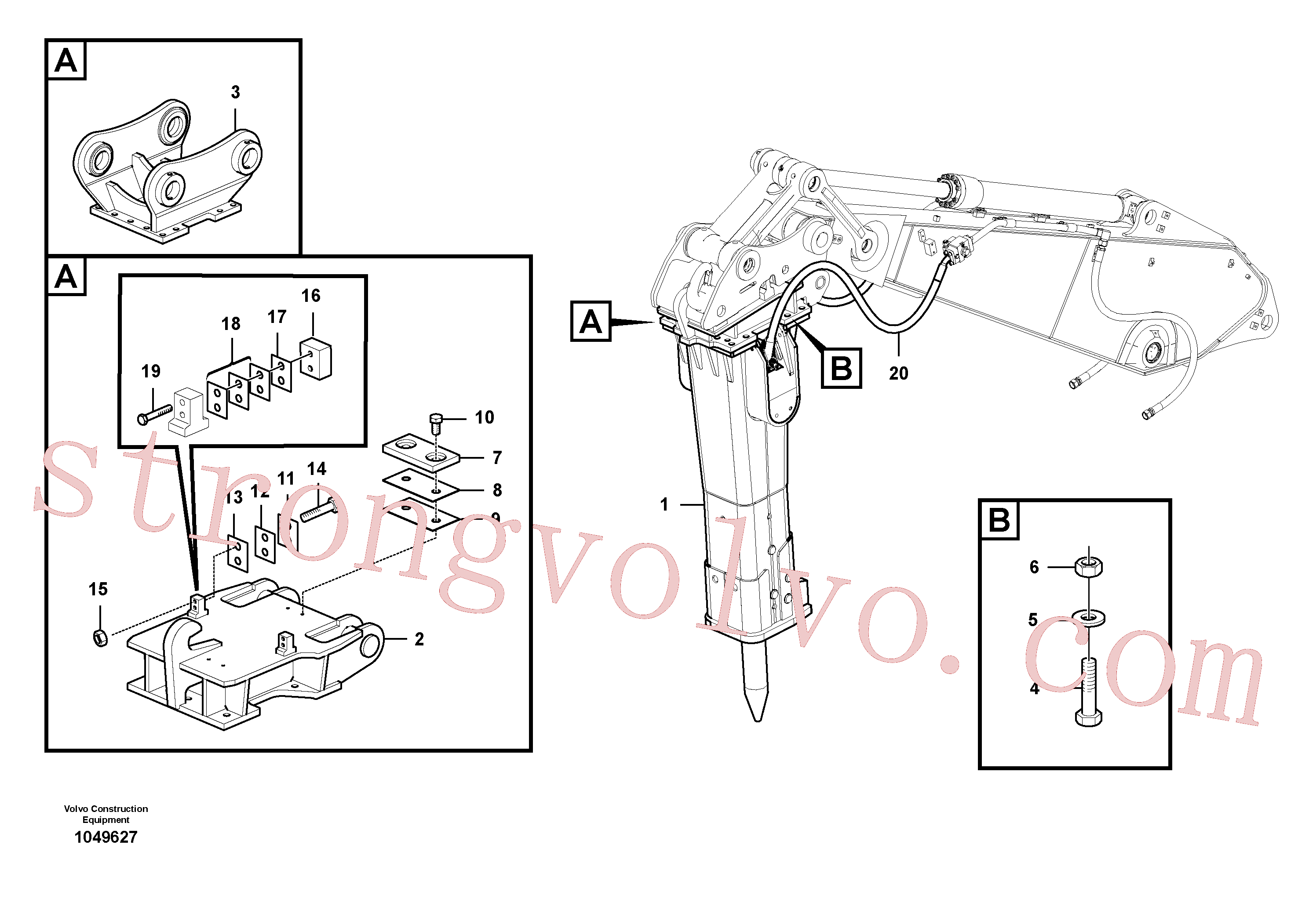 VOE14539935 Volvo(1049627 Montagem)