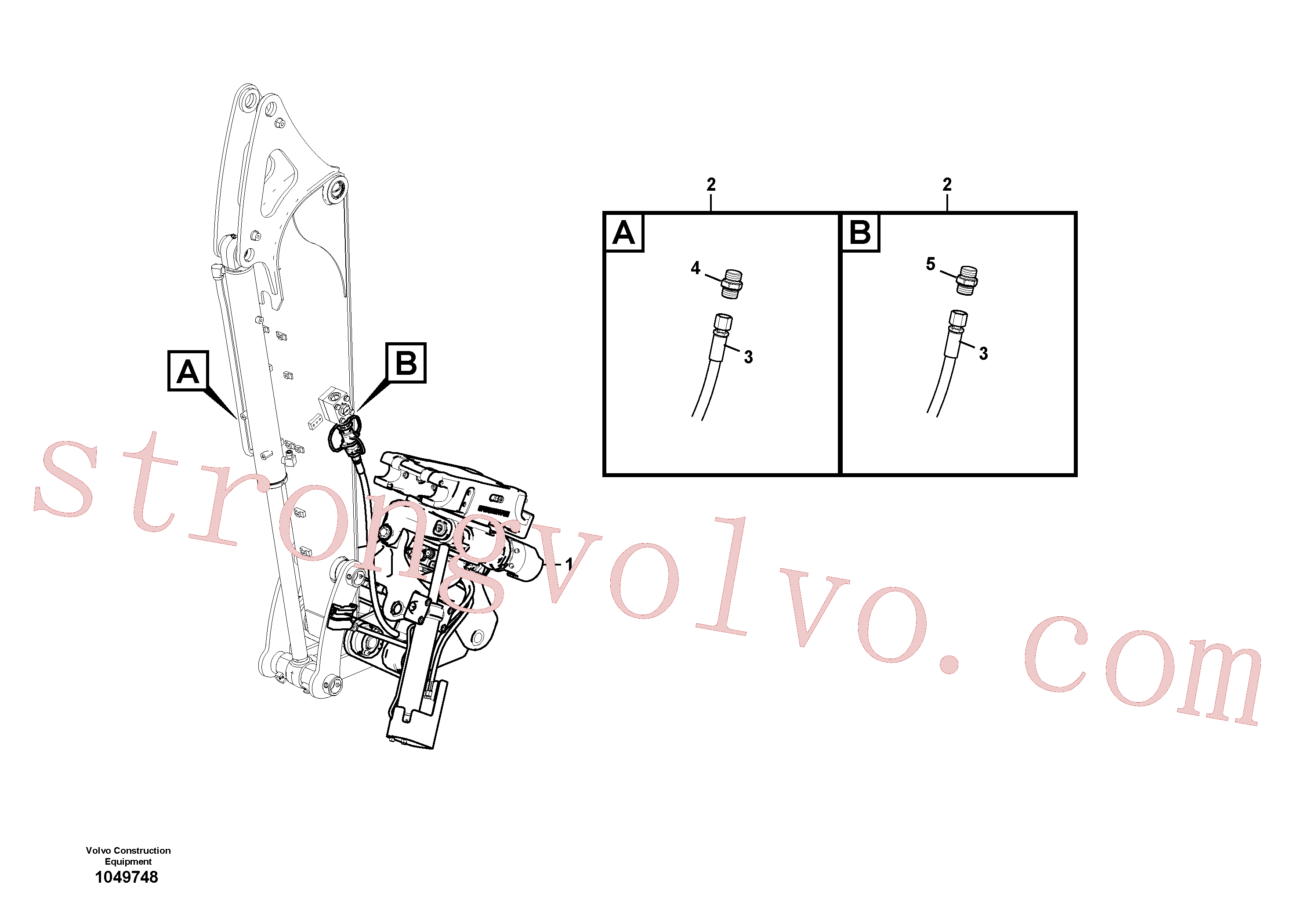 VOE14684568 Ferramenta Volvo escavadeira