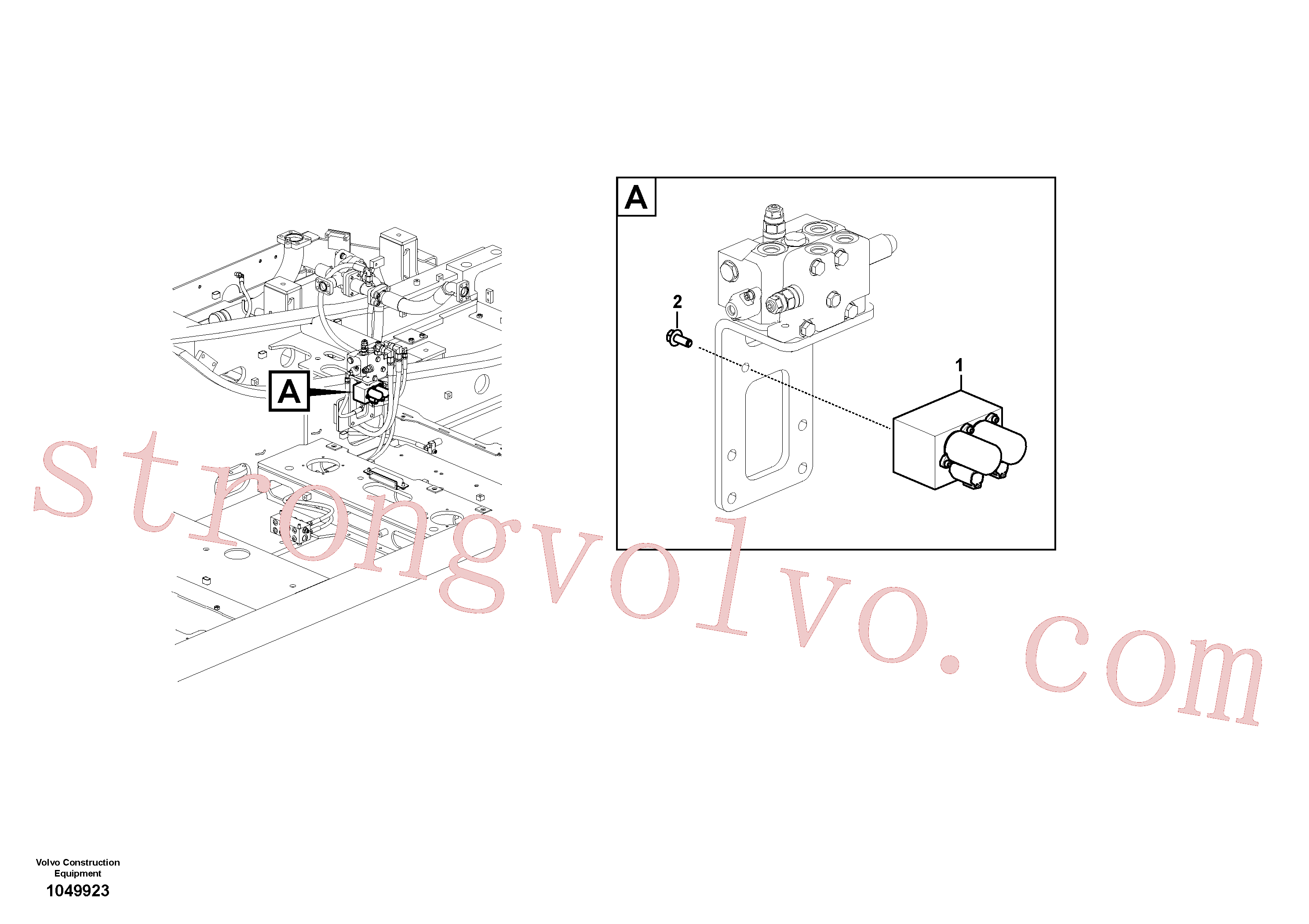 Atacado VOE14634757 Válvula Volvo escavadeira