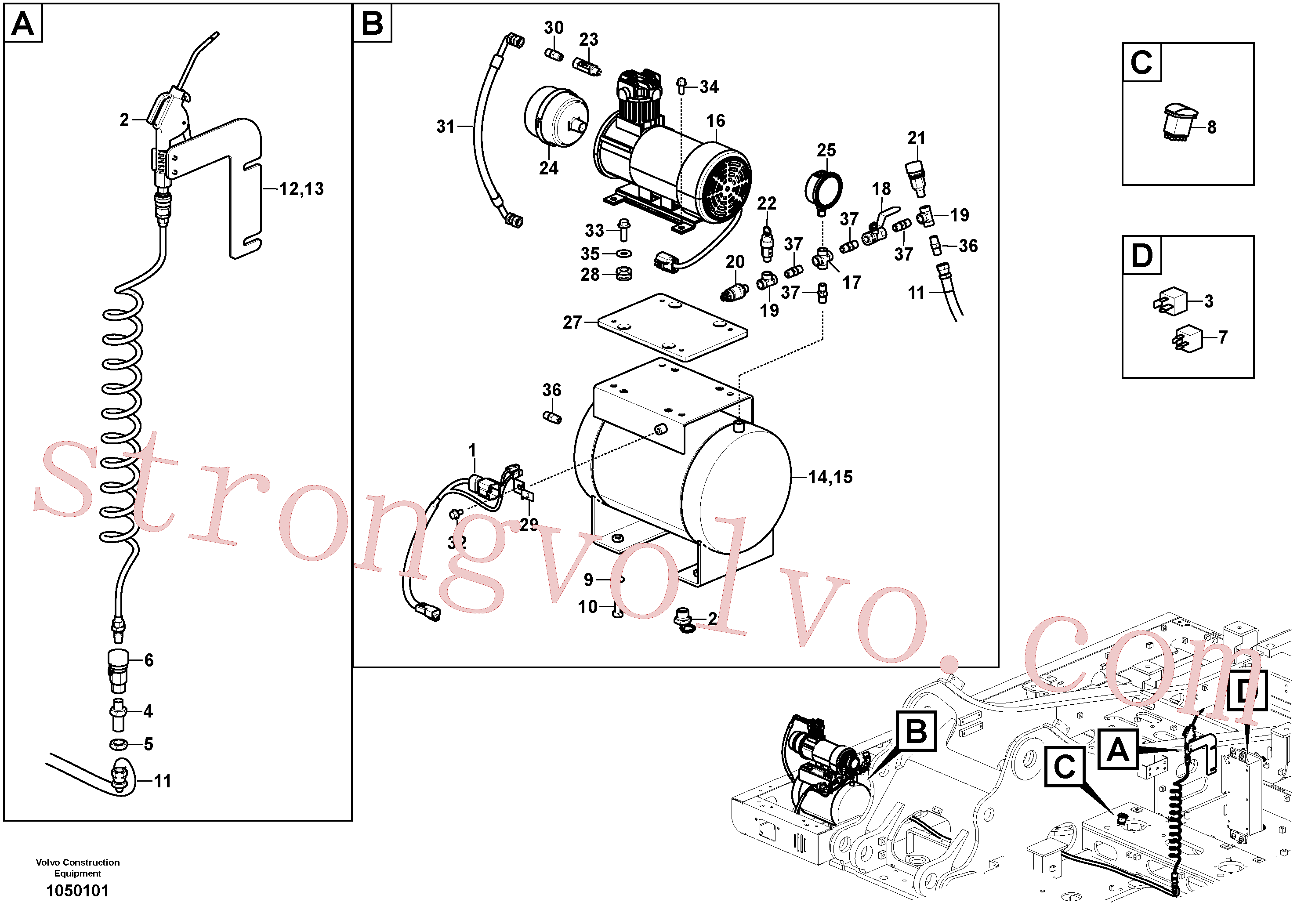 VOE14645603 Volvo(1050101 Montagem)