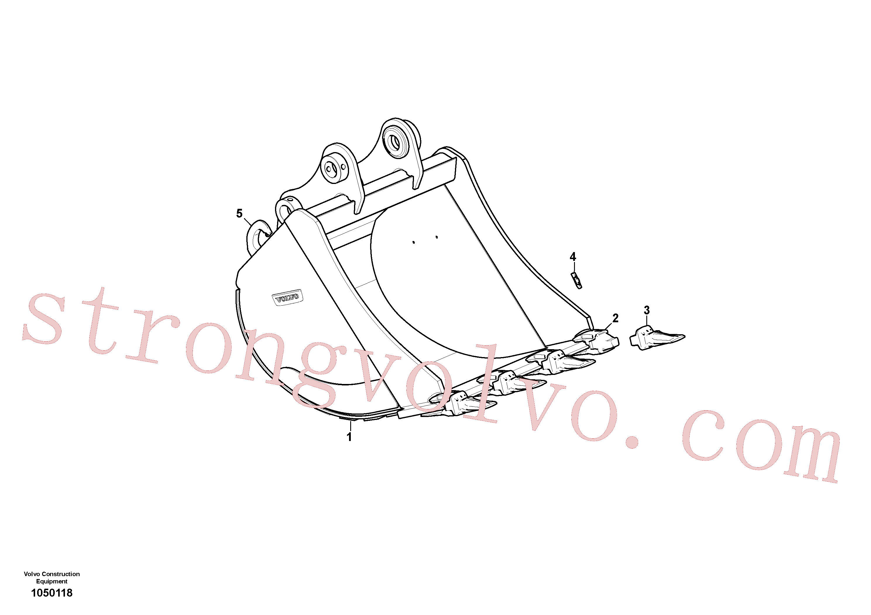 Volvo VOE14565377 Jogo de reparo Volvo Acessórios para escavadeira