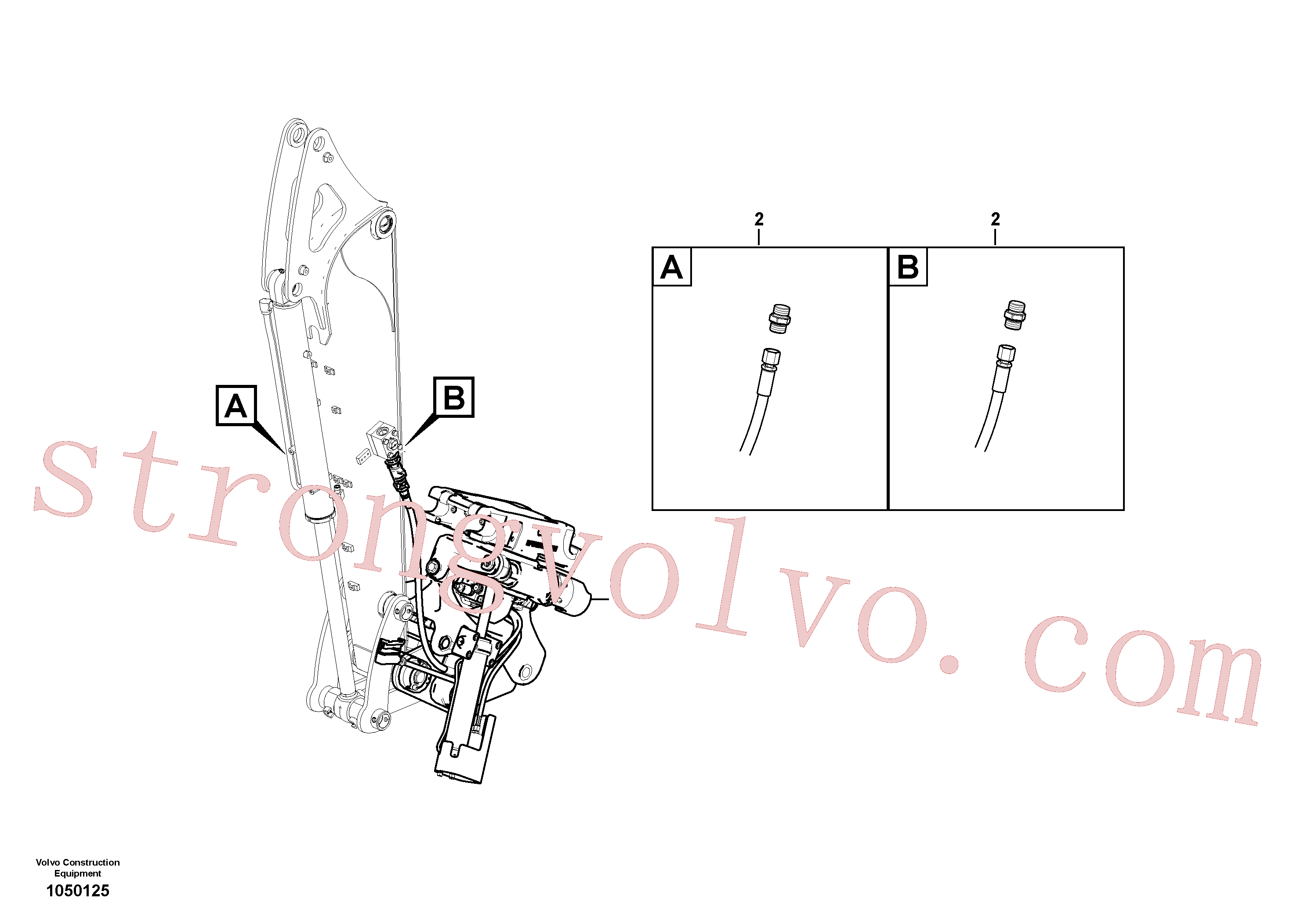 Volvo VOE14668768 Ferramenta Volvo Acessórios para escavadeira